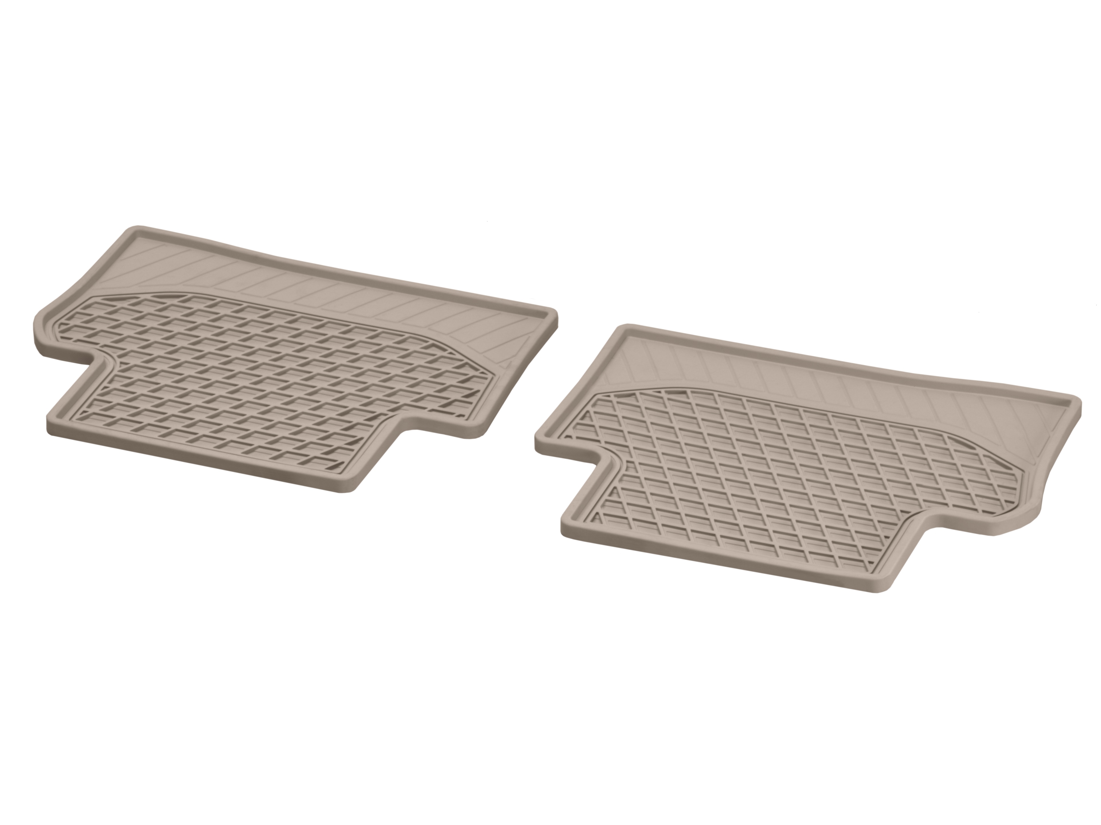 All-season floor mats CLASSIC, Rear, Set of 2