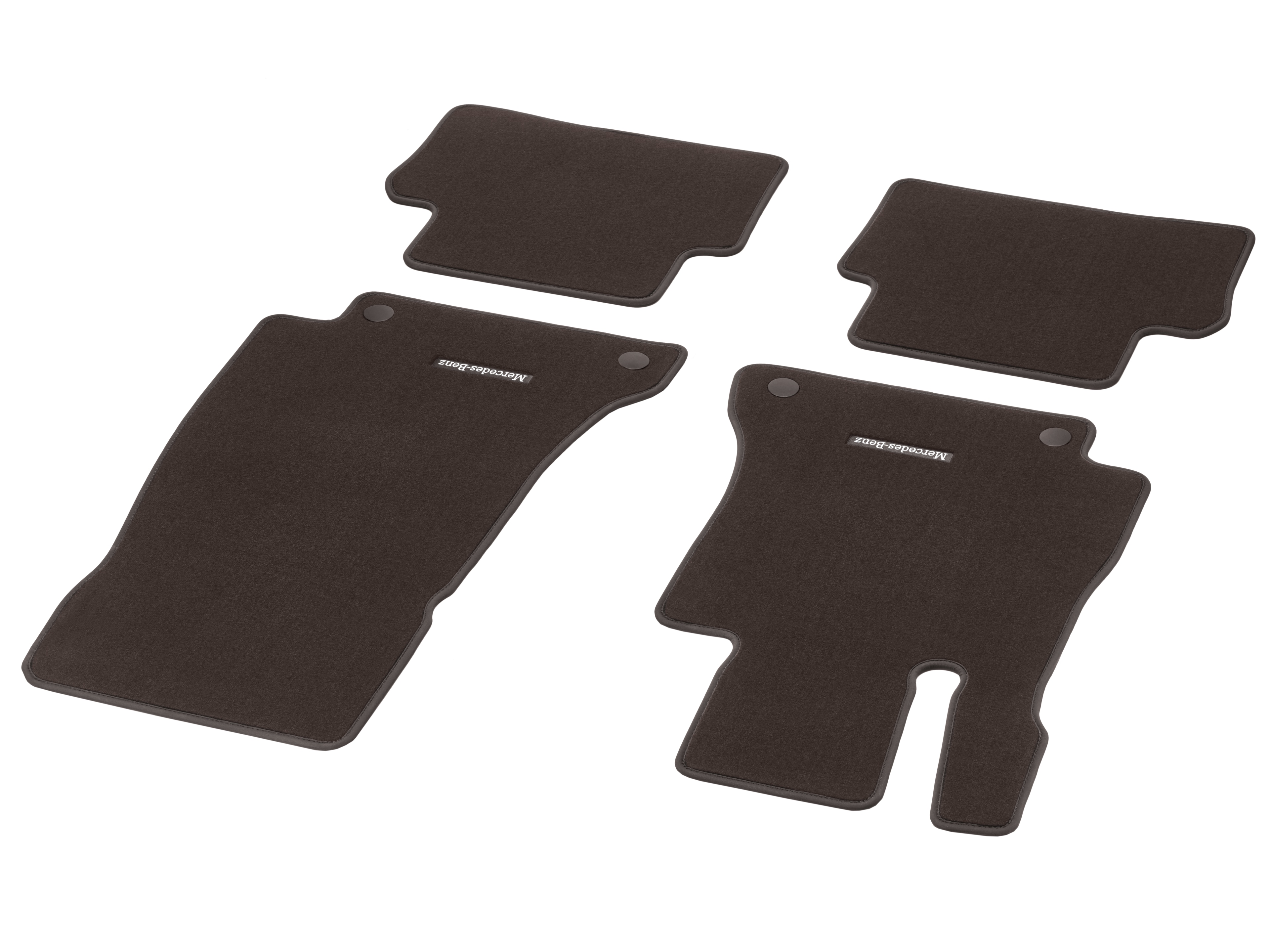 Velour floor mats CLASSIC, Set, Set of 4