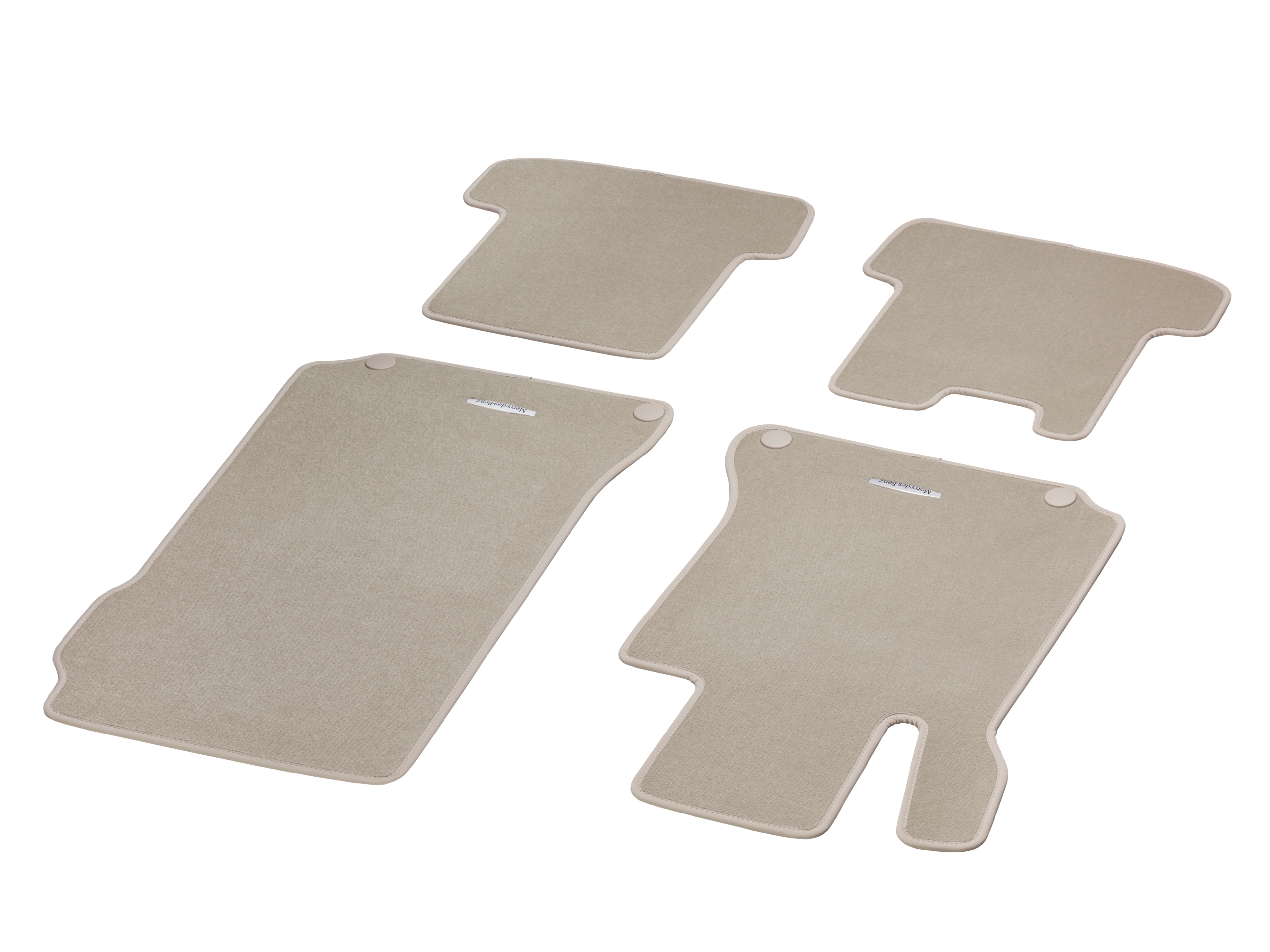 Velour floor mats CLASSIC, Set, Set of 4