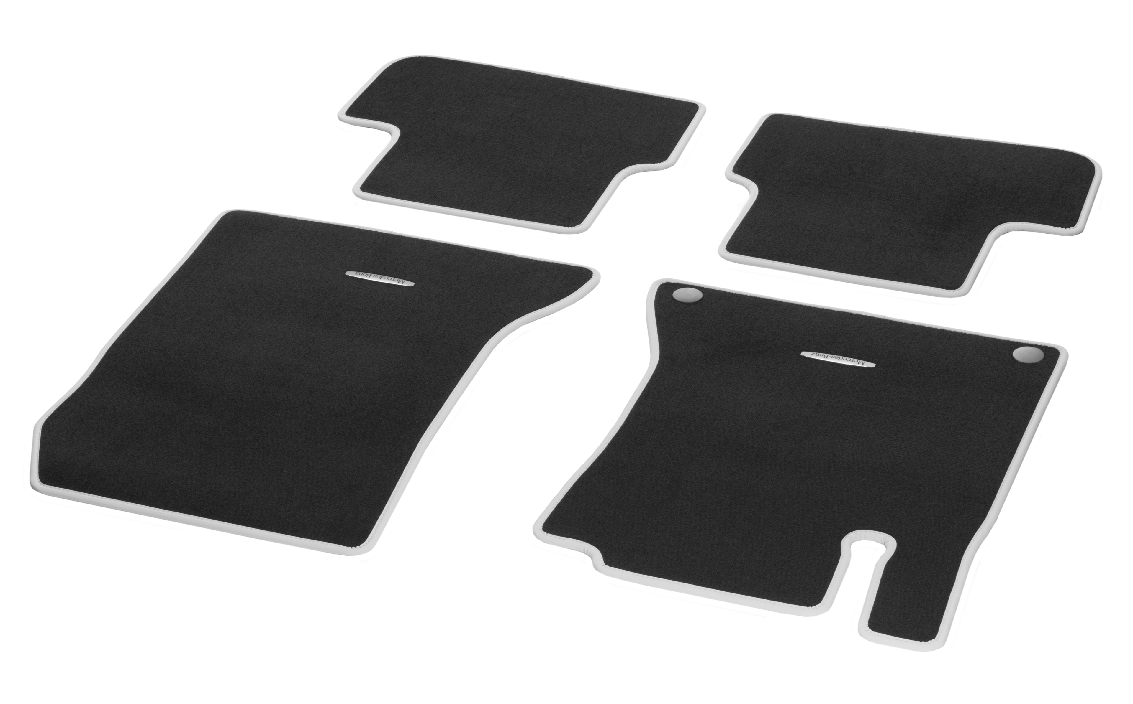 Velour floor mats CLASSIC, Set, Set of 4