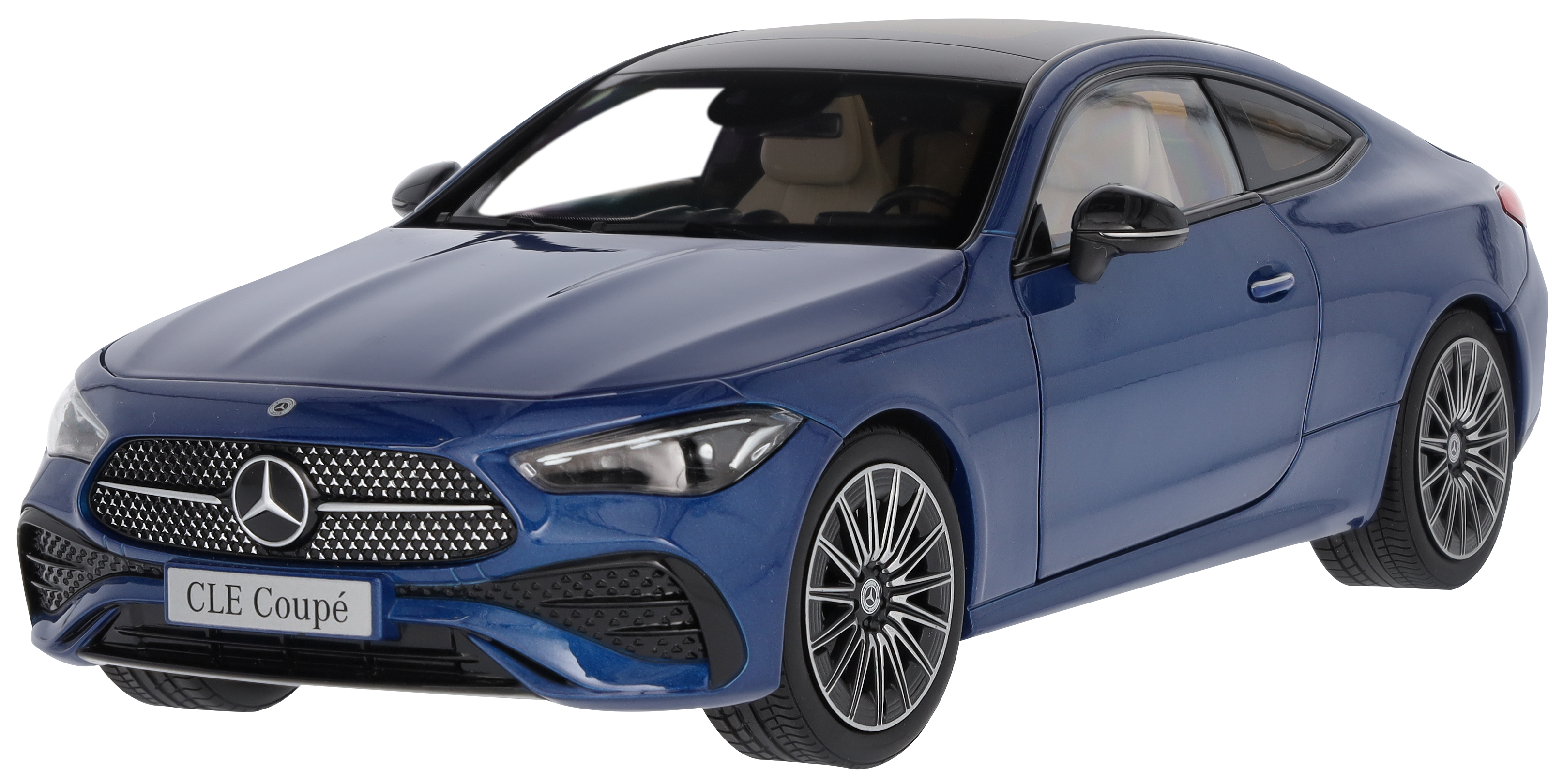 CLE coupé, AMG Line, C236 - spectral blue, Norev, 1:18