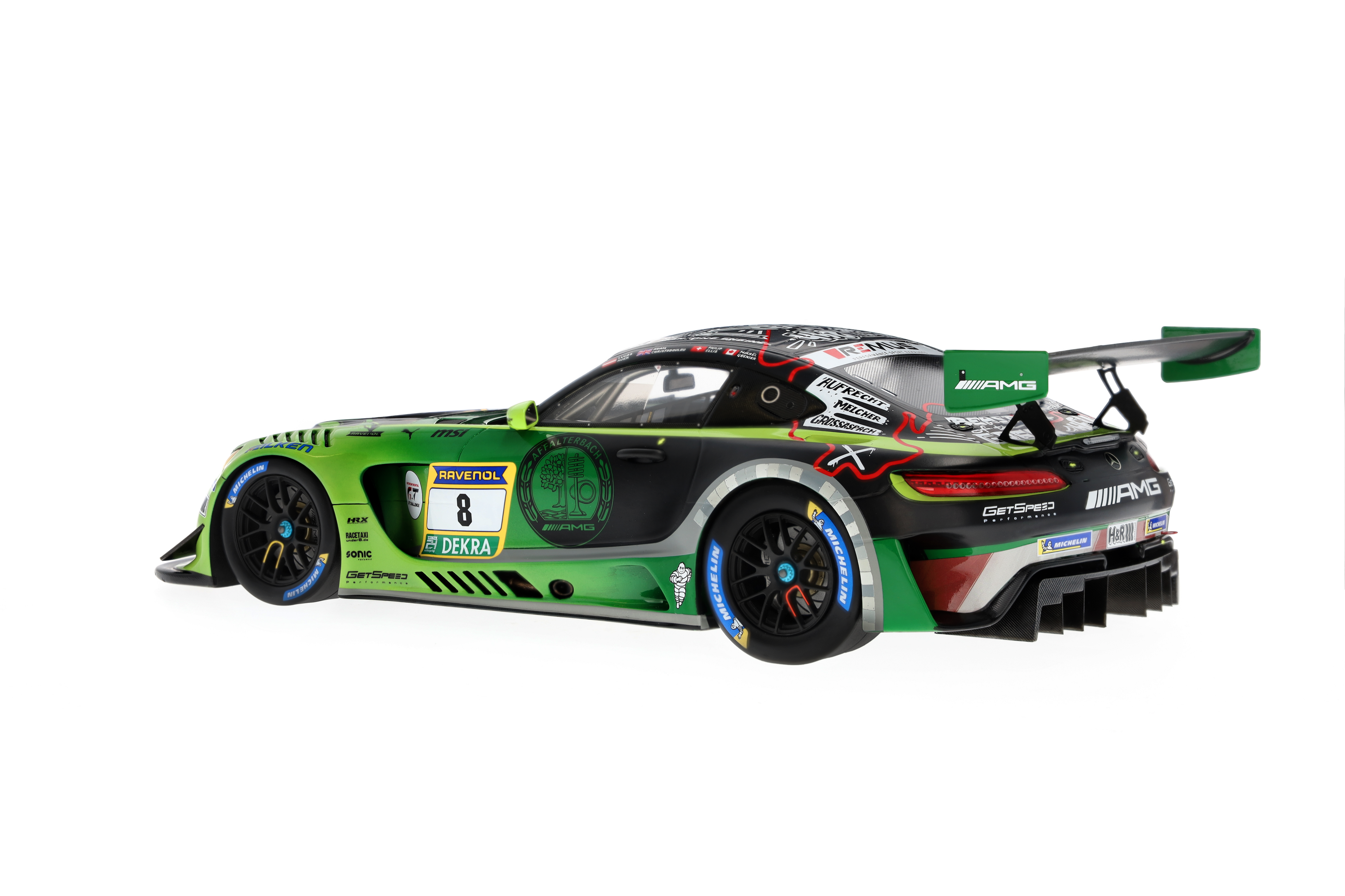 Mercedes-AMG GT3, ADAC RAVENOL 2024 24h Nürburgring, C190 - light green magno, Minimax, 1:18