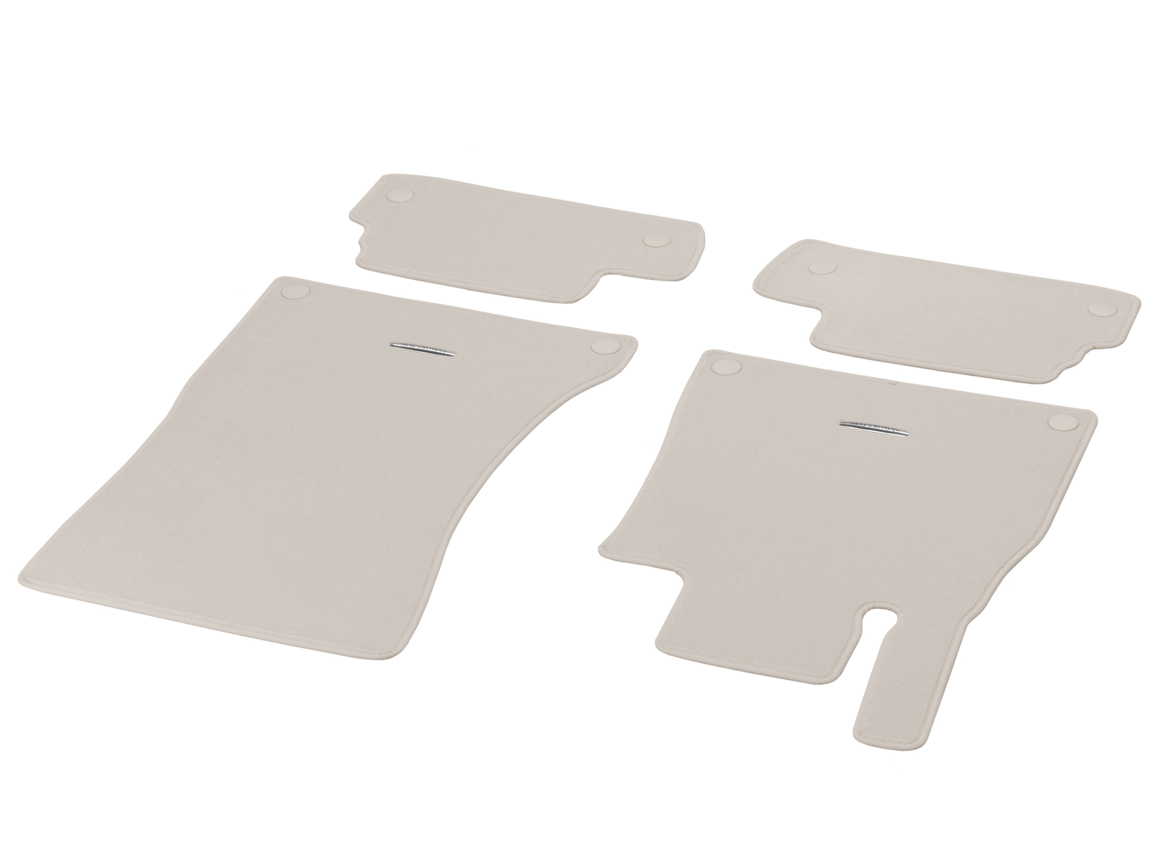 Velour floor mats CLASSIC, Set, Set of 4