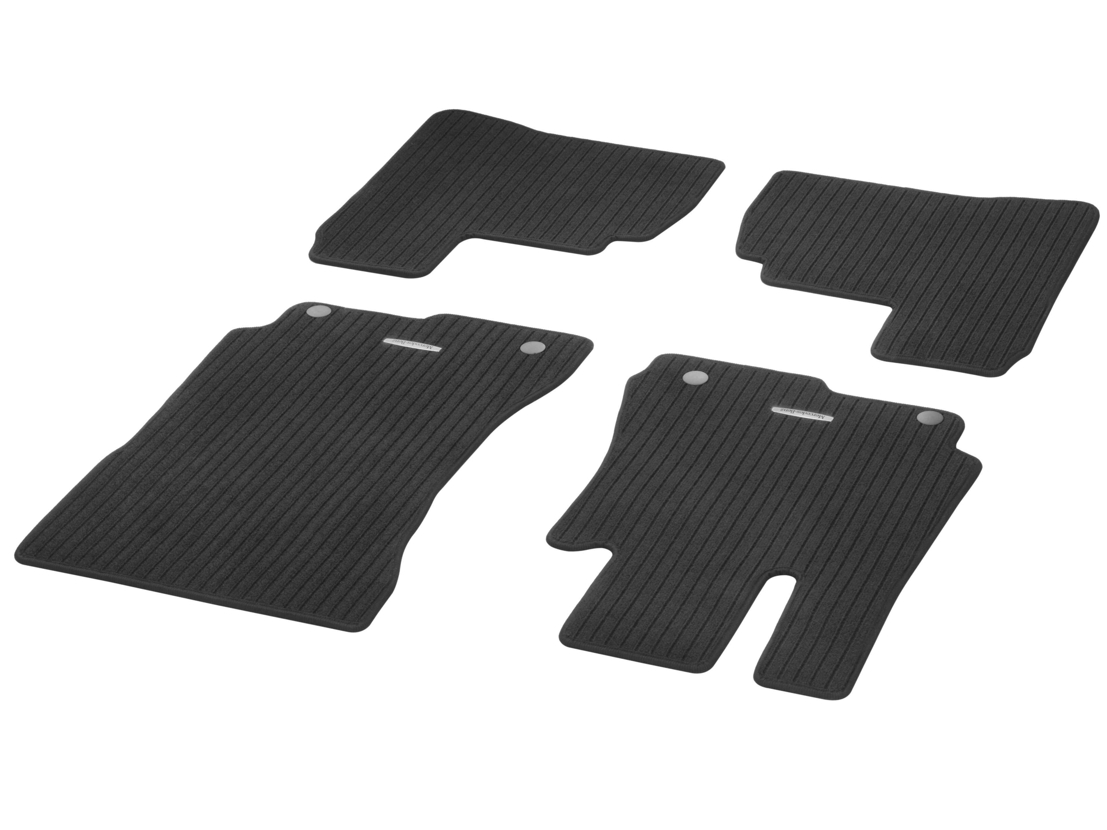 Ribbed mats, CLASSIC, Set, Set of 4