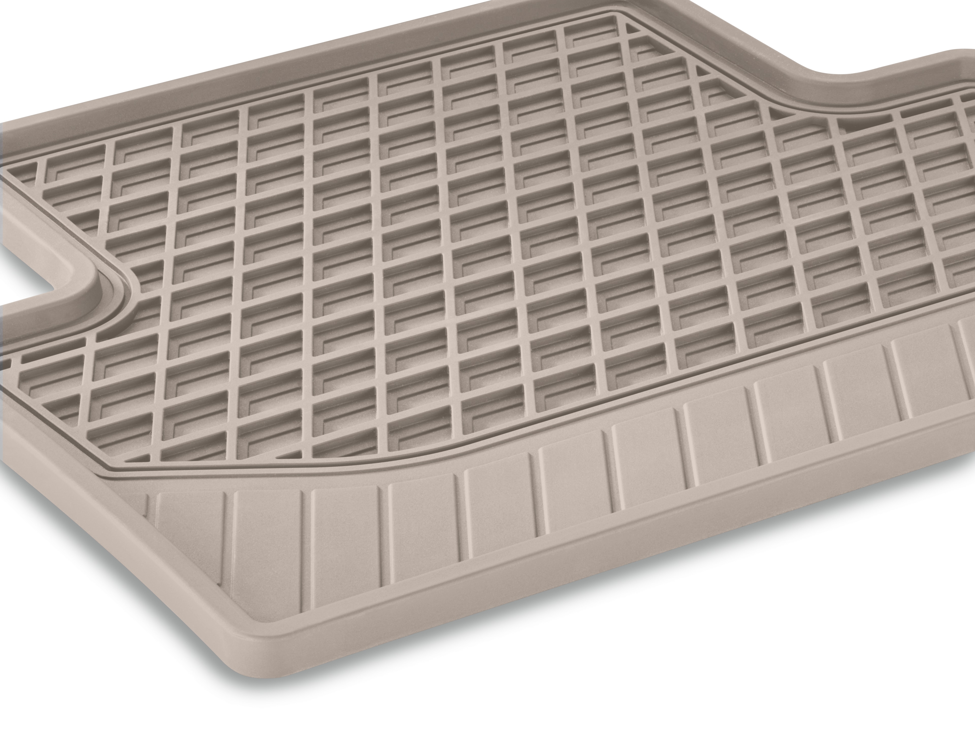 All-season floor mats CLASSIC, Rear, Set of 2