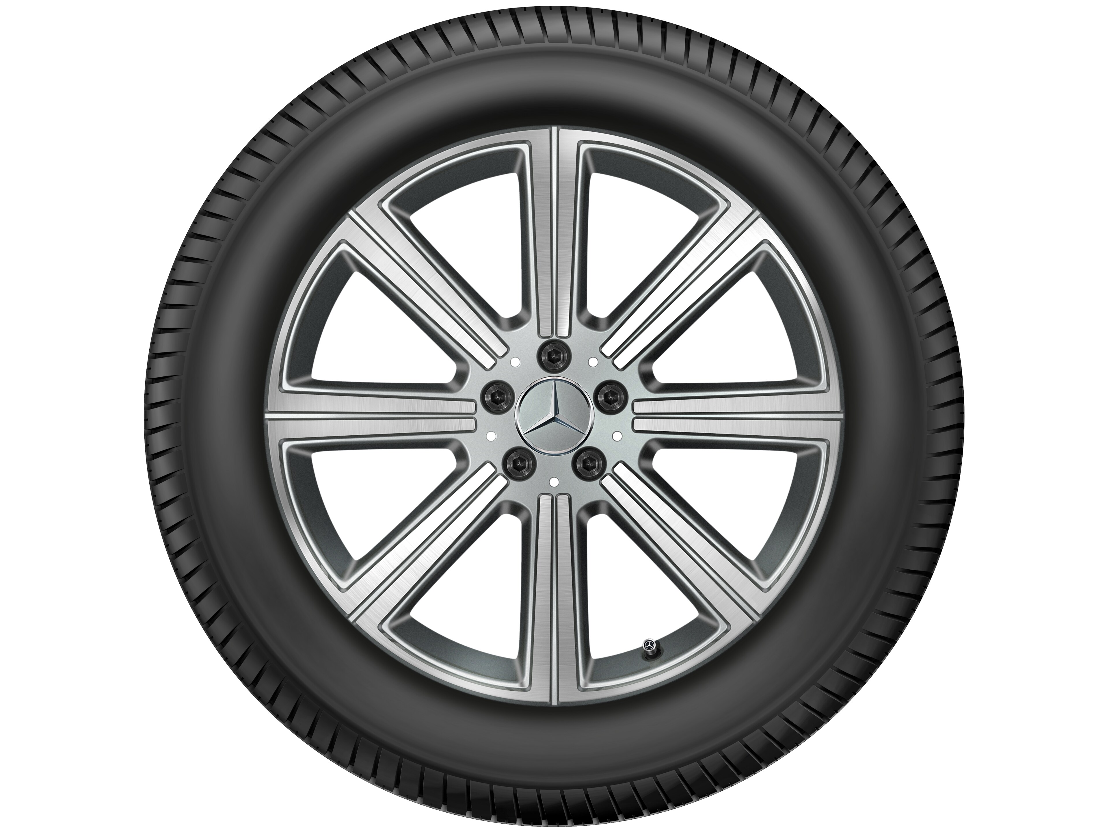 8-spoke wheel, 50.8 cm (20-inch), High-sheen finish - 8,5 J x 20 ET 62,5, himalaya grey, high-sheen