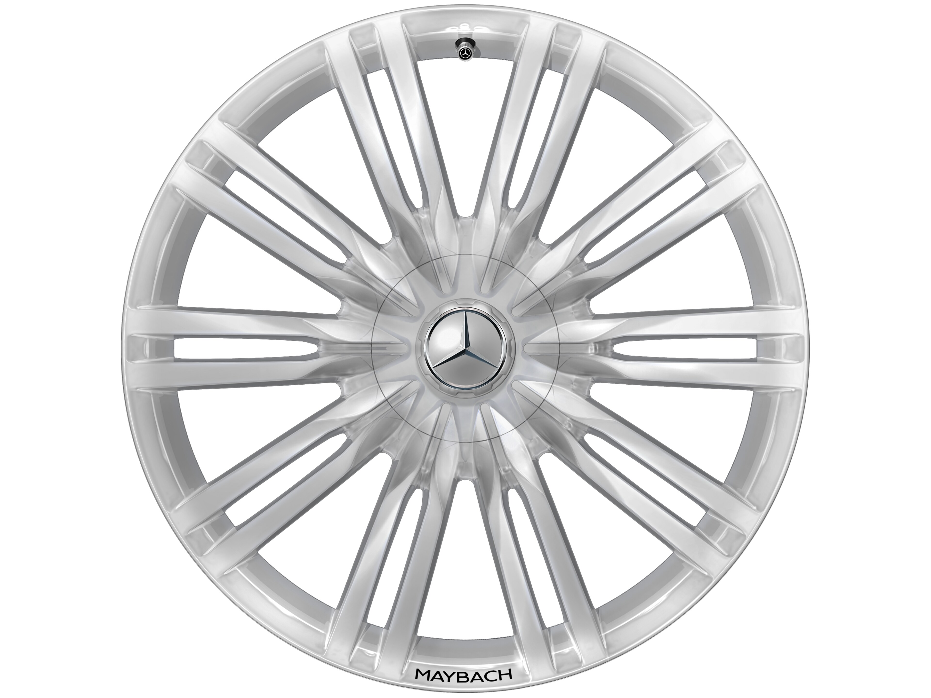 10-twin-spoke wheel, 50.8 cm (20-inch), High-sheen finish - 10 J x 20 ET 48,1, black, high-sheen