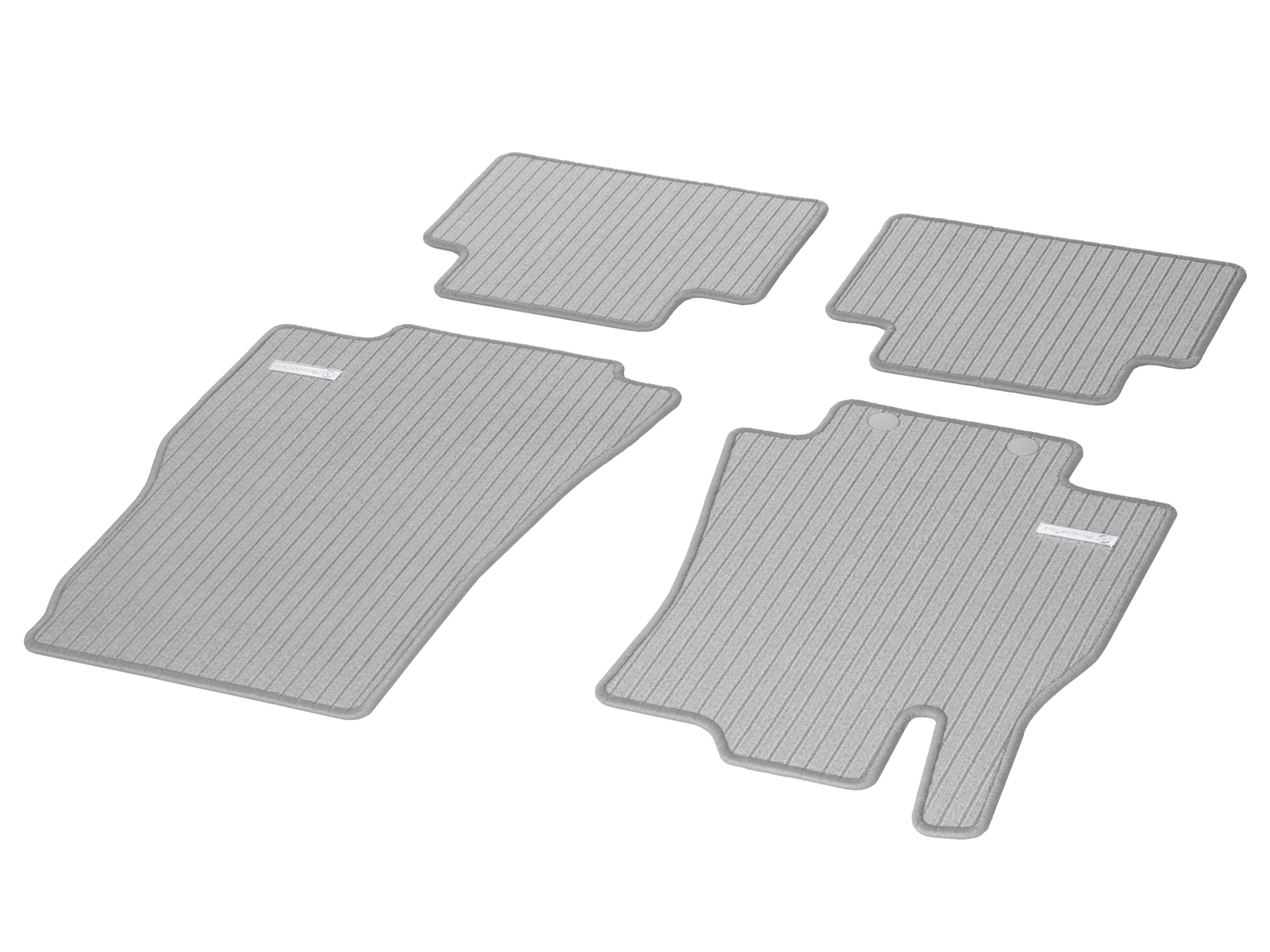 Ribbed mats, CLASSIC, Set, Set of 4