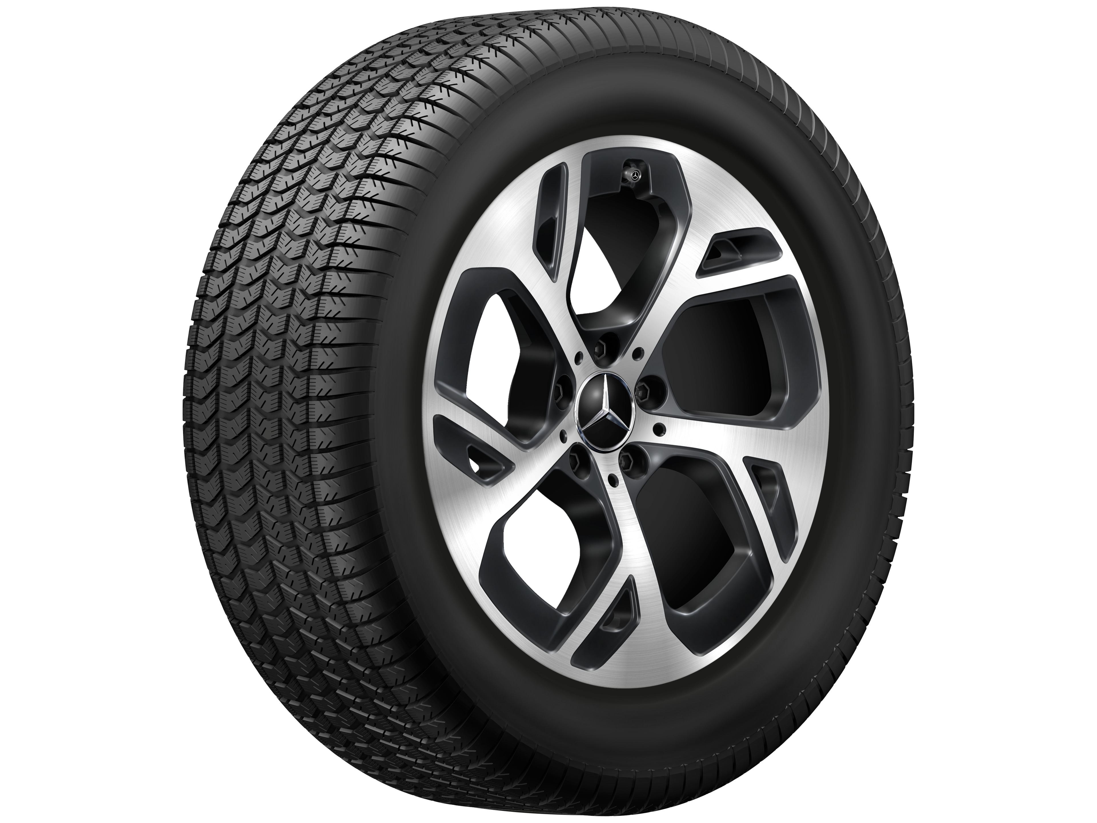 5-spoke wheel - 235/60 R18  107T, 8 J x 18 ET 32,5