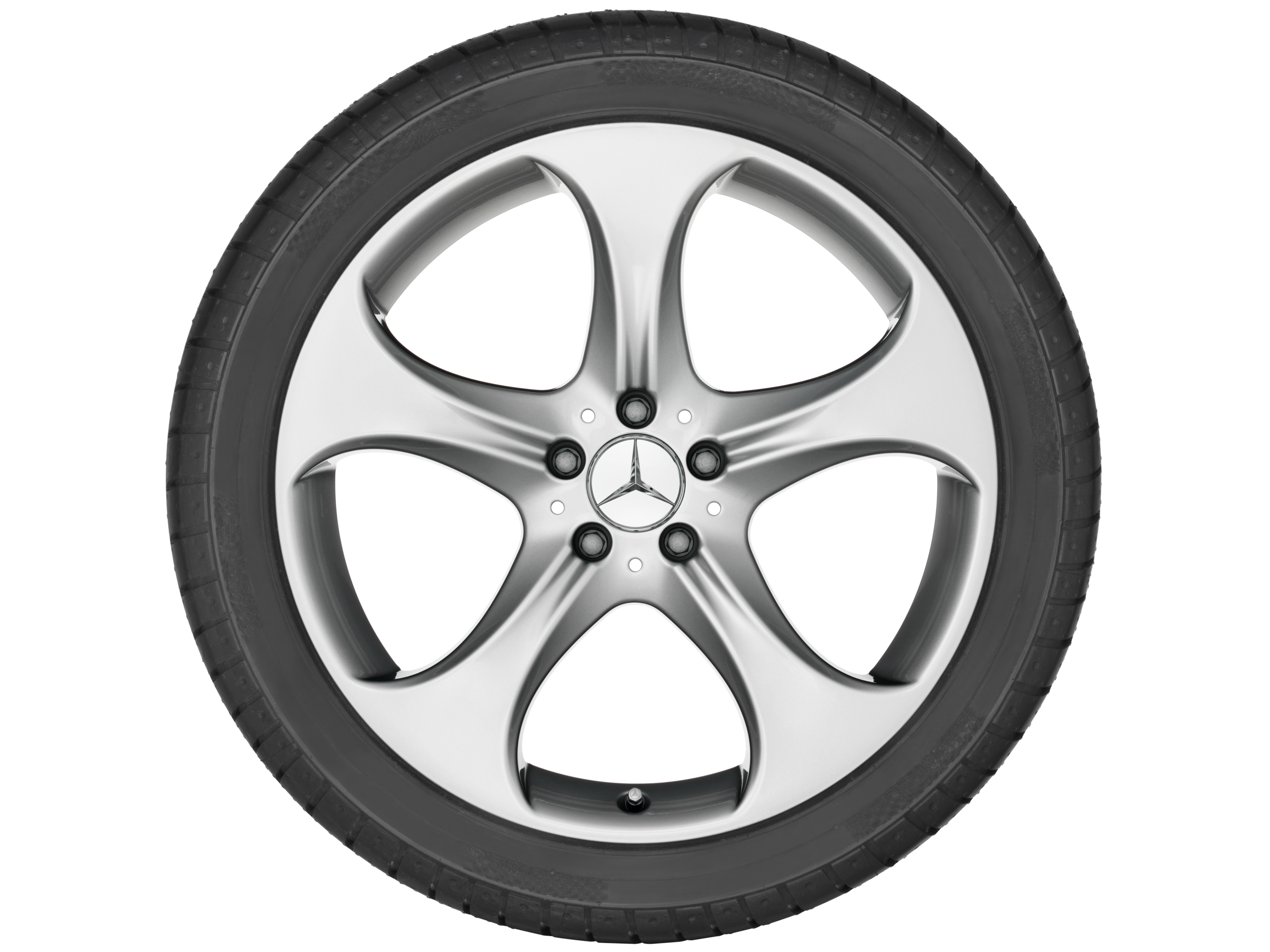 5-spoke wheel, 45.7 cm (18-inch) - 7,5 J x 18 ET 44, vanadium silver, painted