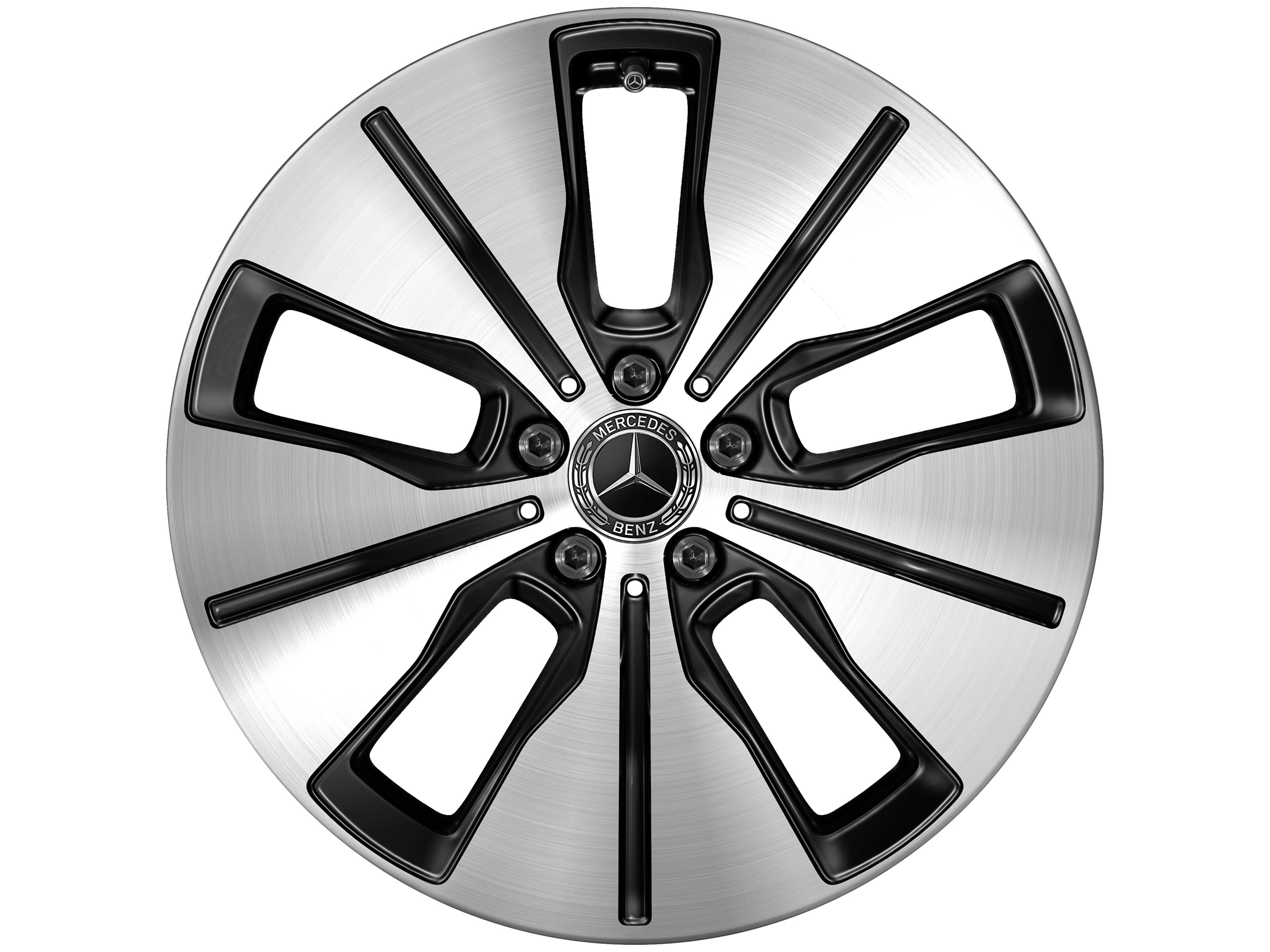 5-spoke wheel, Aero, 48.3 cm (19-inch), High-sheen finish - 8 J x 19 ET 34, black, high-sheen