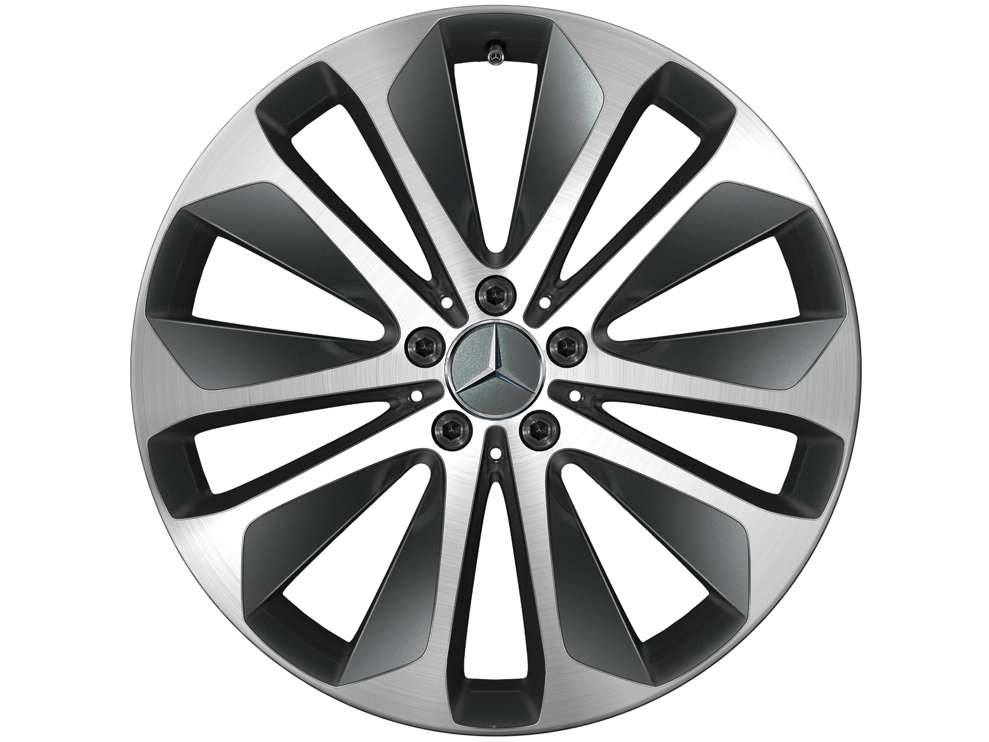 10-spoke wheel, 50.8 cm (20-inch), High-sheen finish - 8,5 J x 20 ET 55,5, himalaya grey, high-sheen