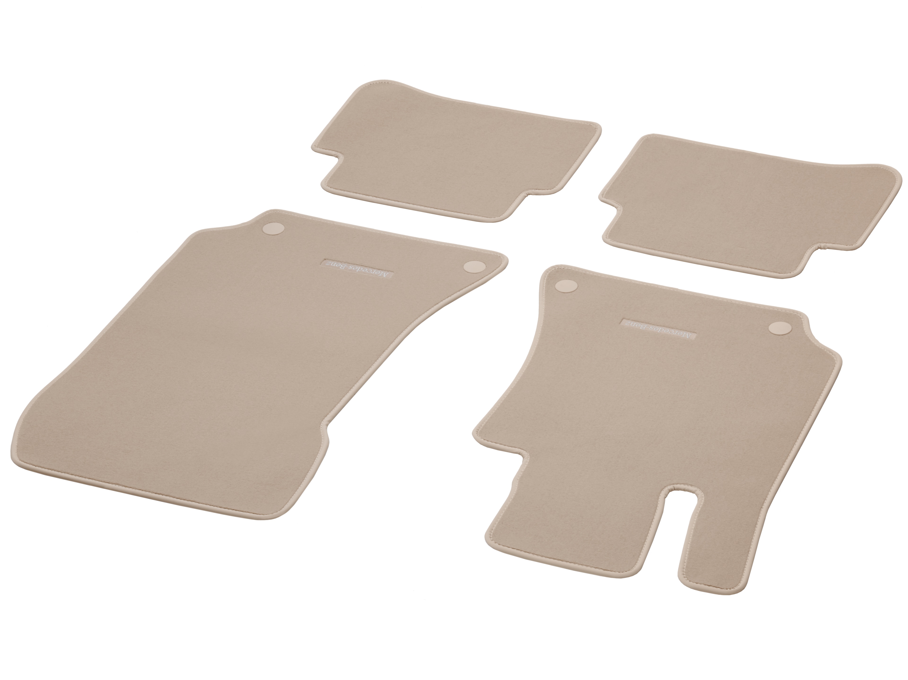 Velour floor mats CLASSIC, Set, Set of 4