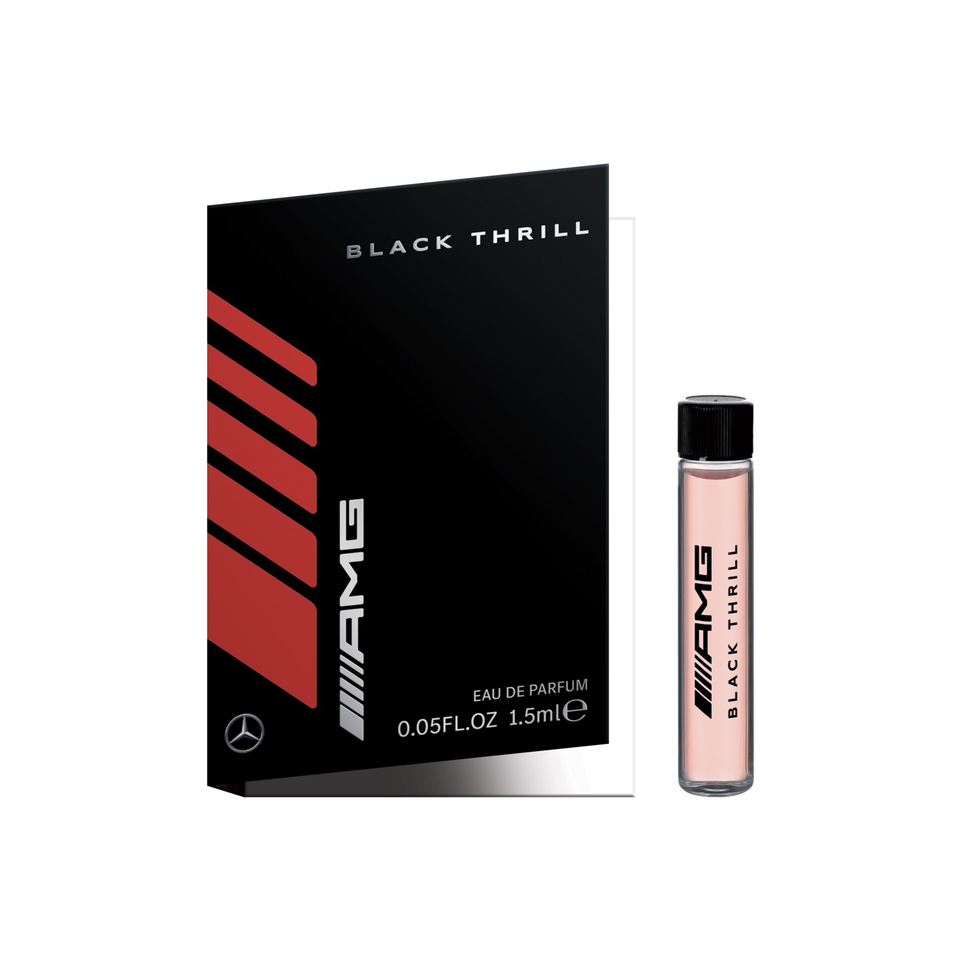AMG Black Thrill, EdP, Product samples, Pack of 12
