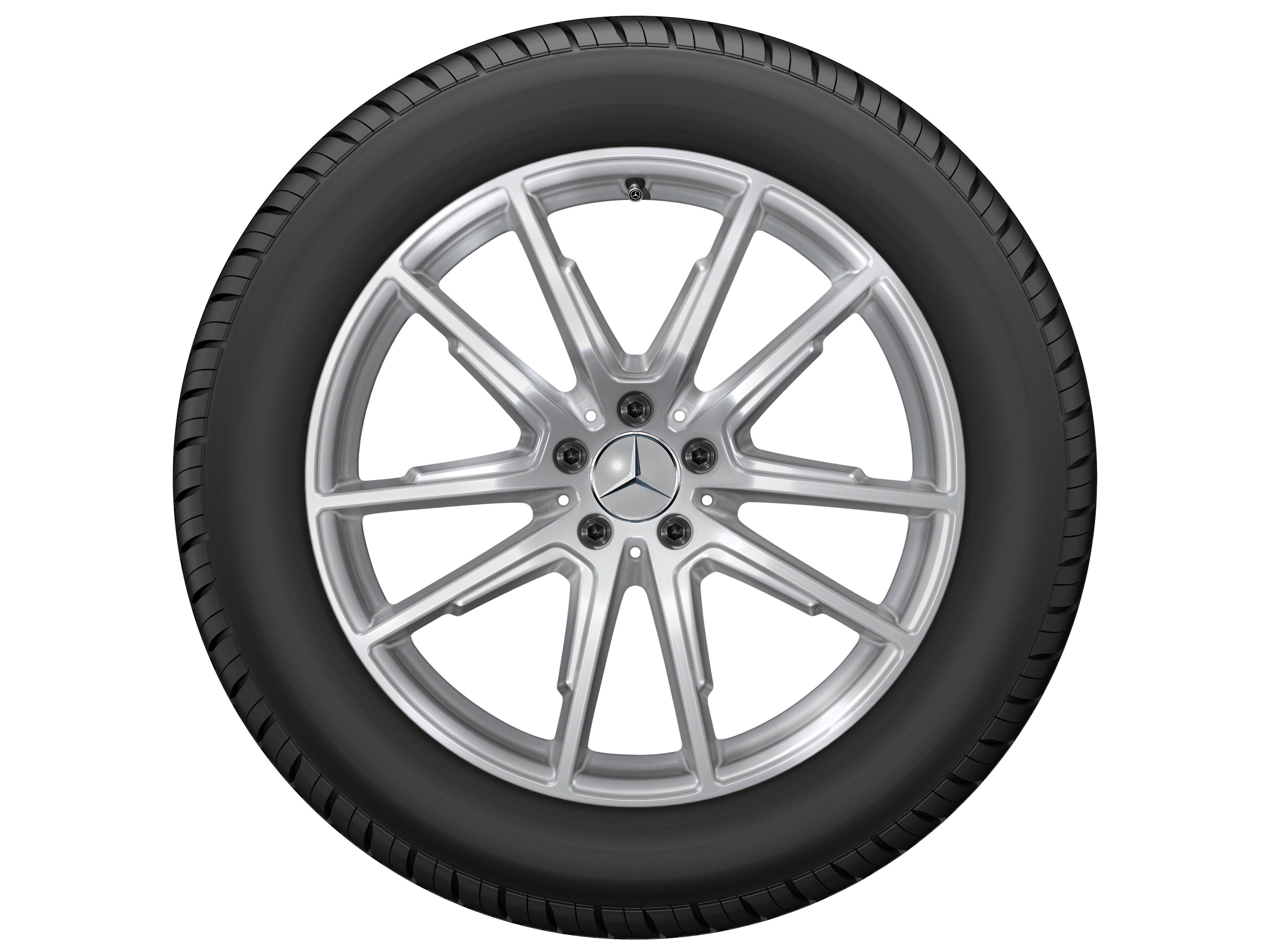 5-twin-spoke wheel, 50.8 cm (20-inch) - 8,5 J x 20 ET 29,5, vanadium silver, painted