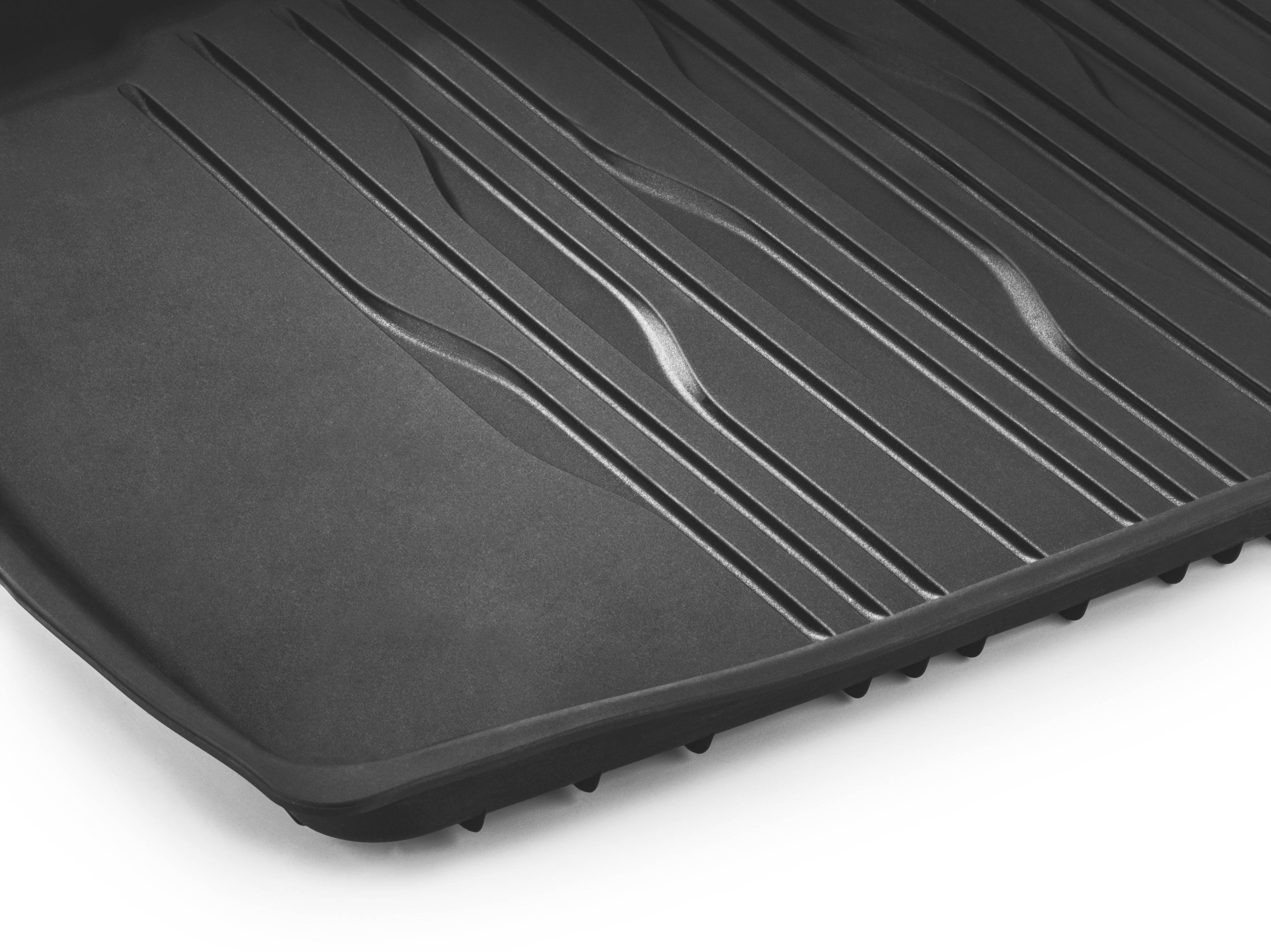 All-season floor mats Dynamic Lines, Rear, Set of 2 - LHD/RHD, space grey