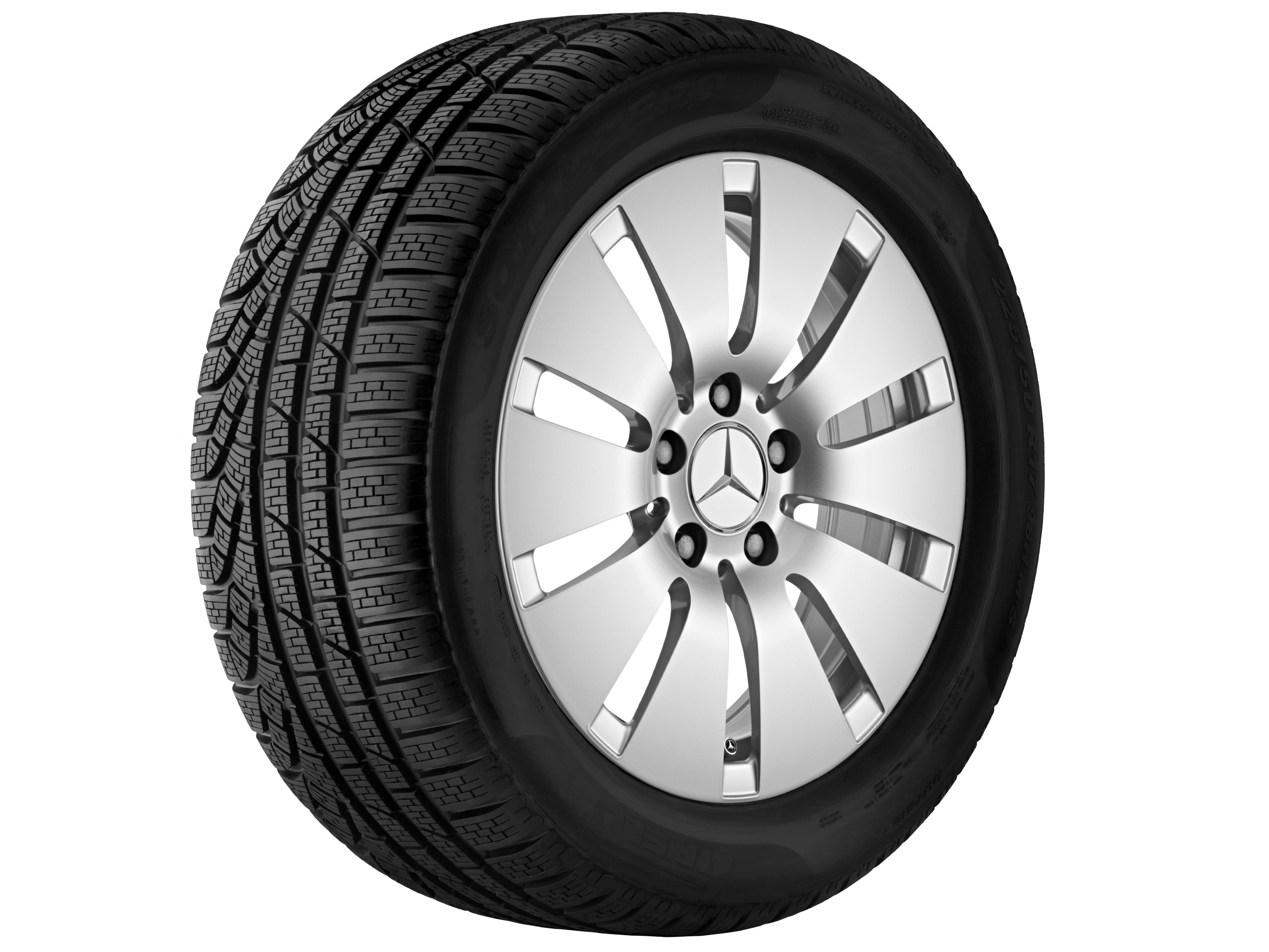 10-hole wheel - 205/60 R16 XL 96T, 6,5 J x 16 ET 44,5