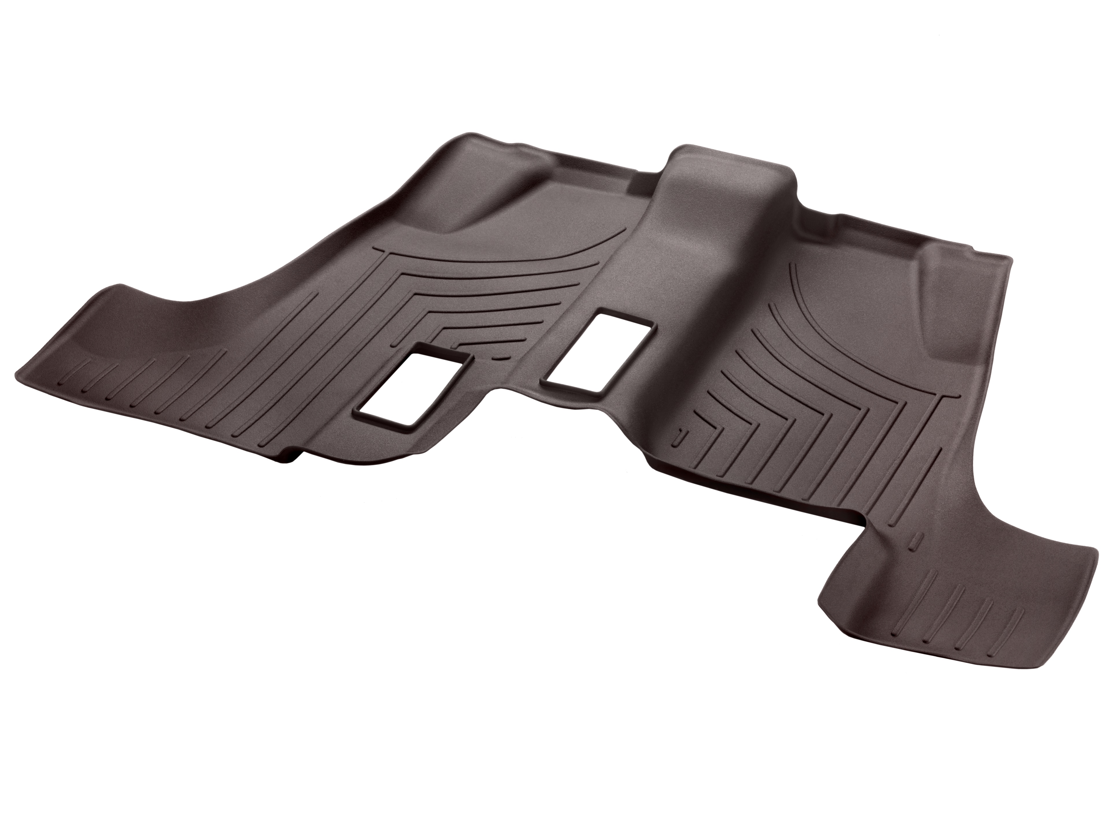 Floor mat trays CLASSIC, 3rd row of seats, Set of 1 - LHD/RHD, mocca brown