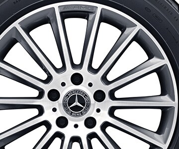 AMG multi-spoke wheel, 50.8 cm (20-inch) - 8,5 J x 20 ET 32, titanium grey, high-sheen