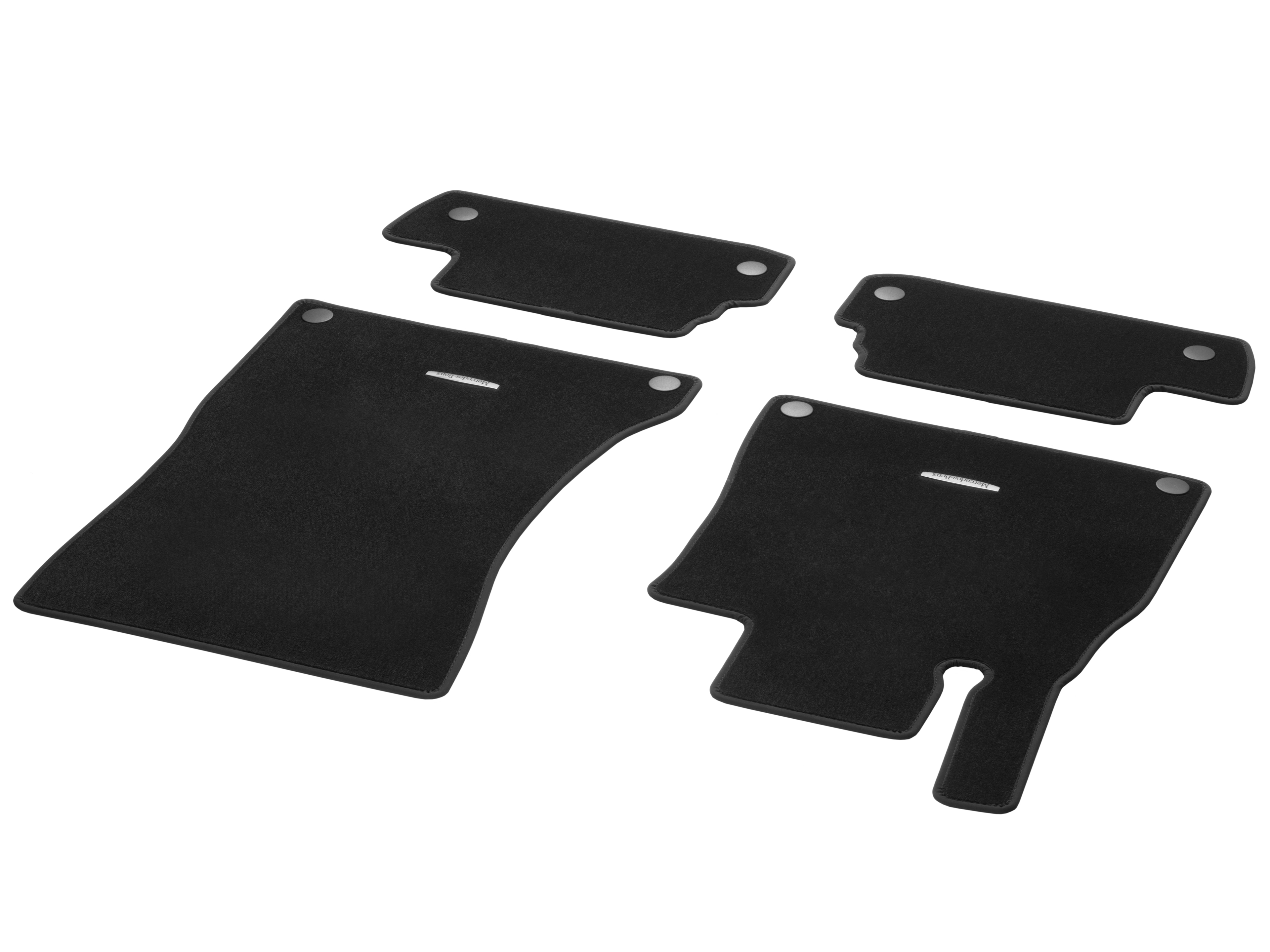 Velour floor mats CLASSIC, Set, Set of 4