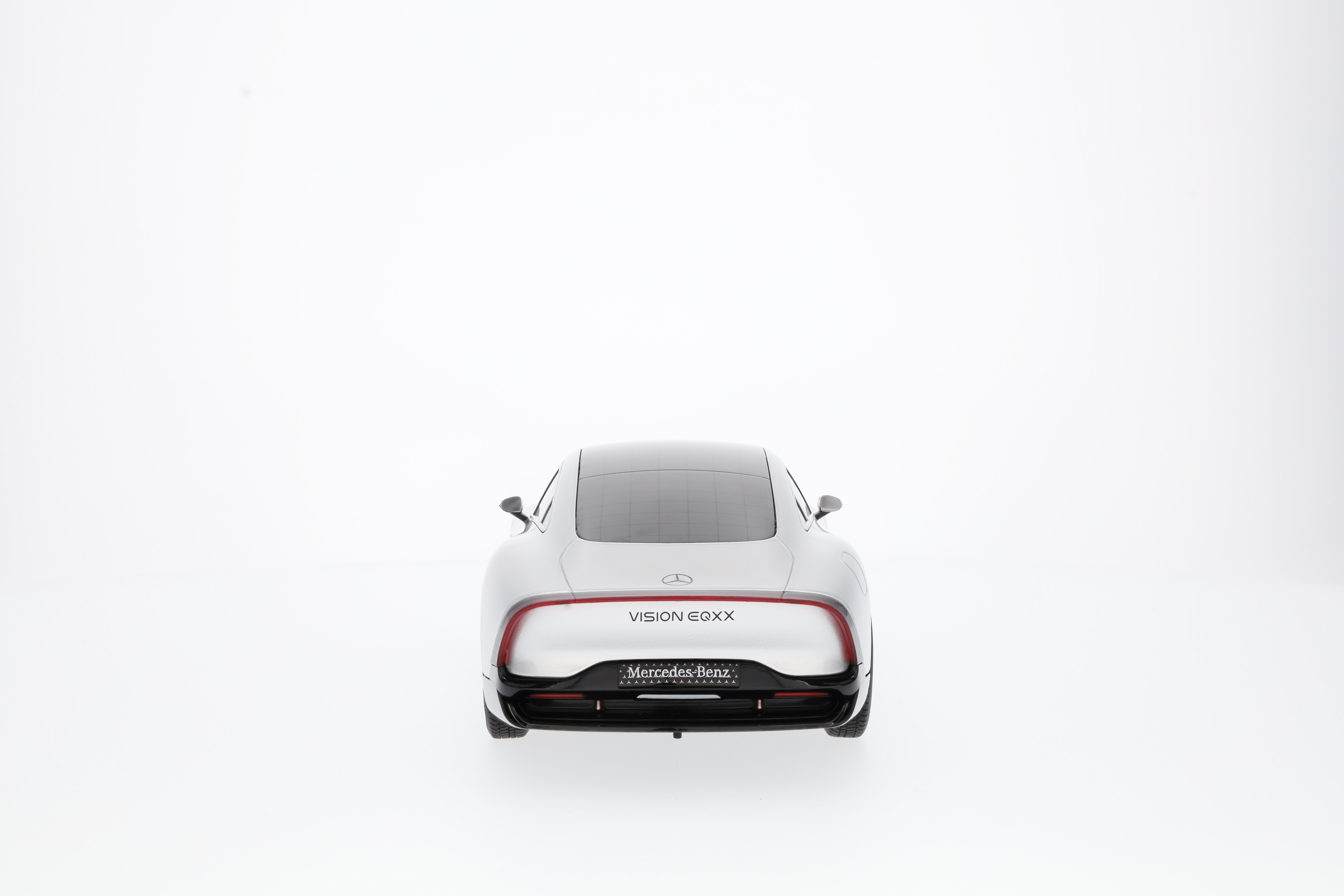 Vision EQXX, Show car - alubeam silver, NZG, 1:18