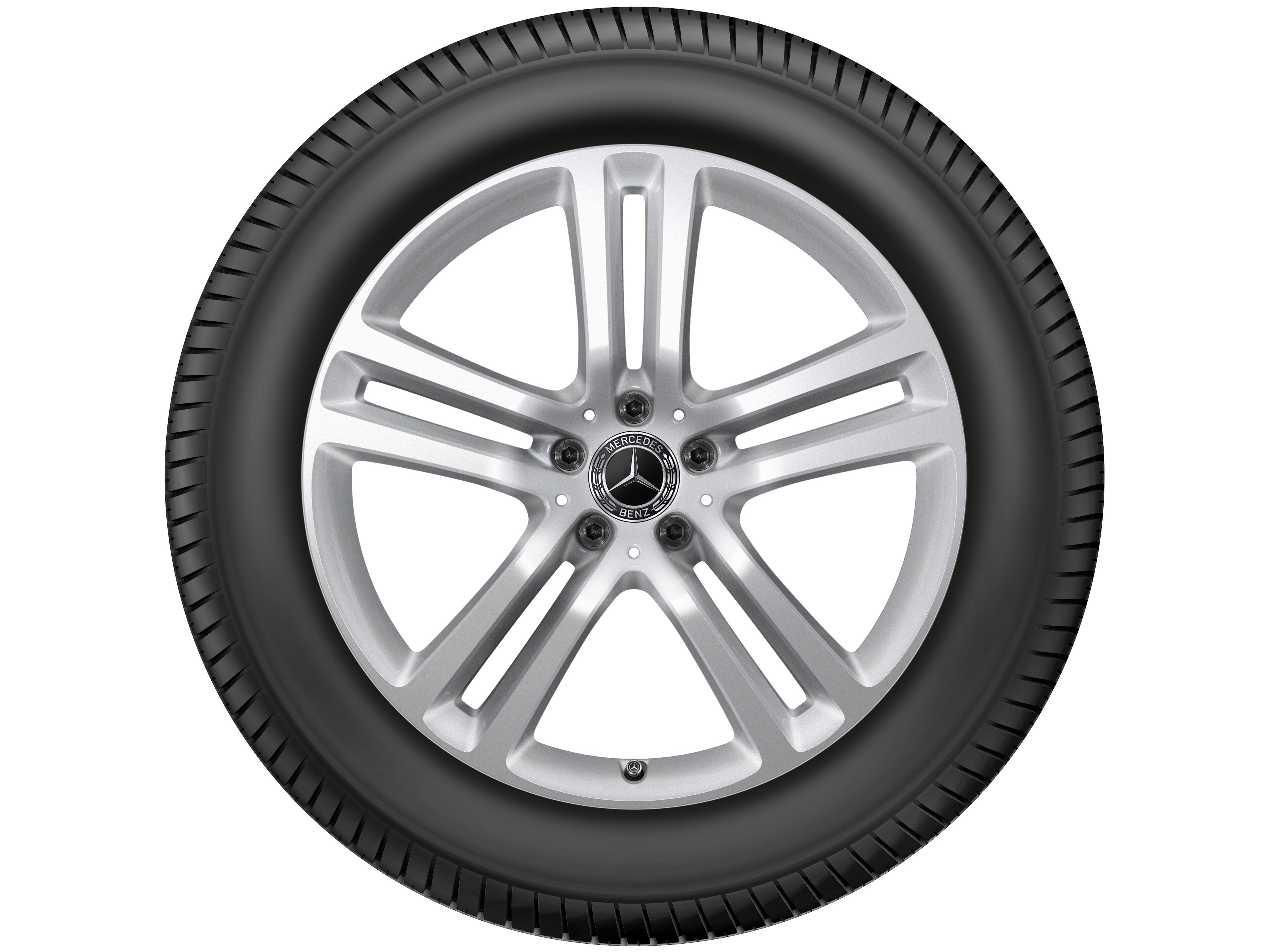 5-twin-spoke wheel, 50.8 cm (20-inch) - 8,5 J x 20 ET 42, vanadium silver, painted