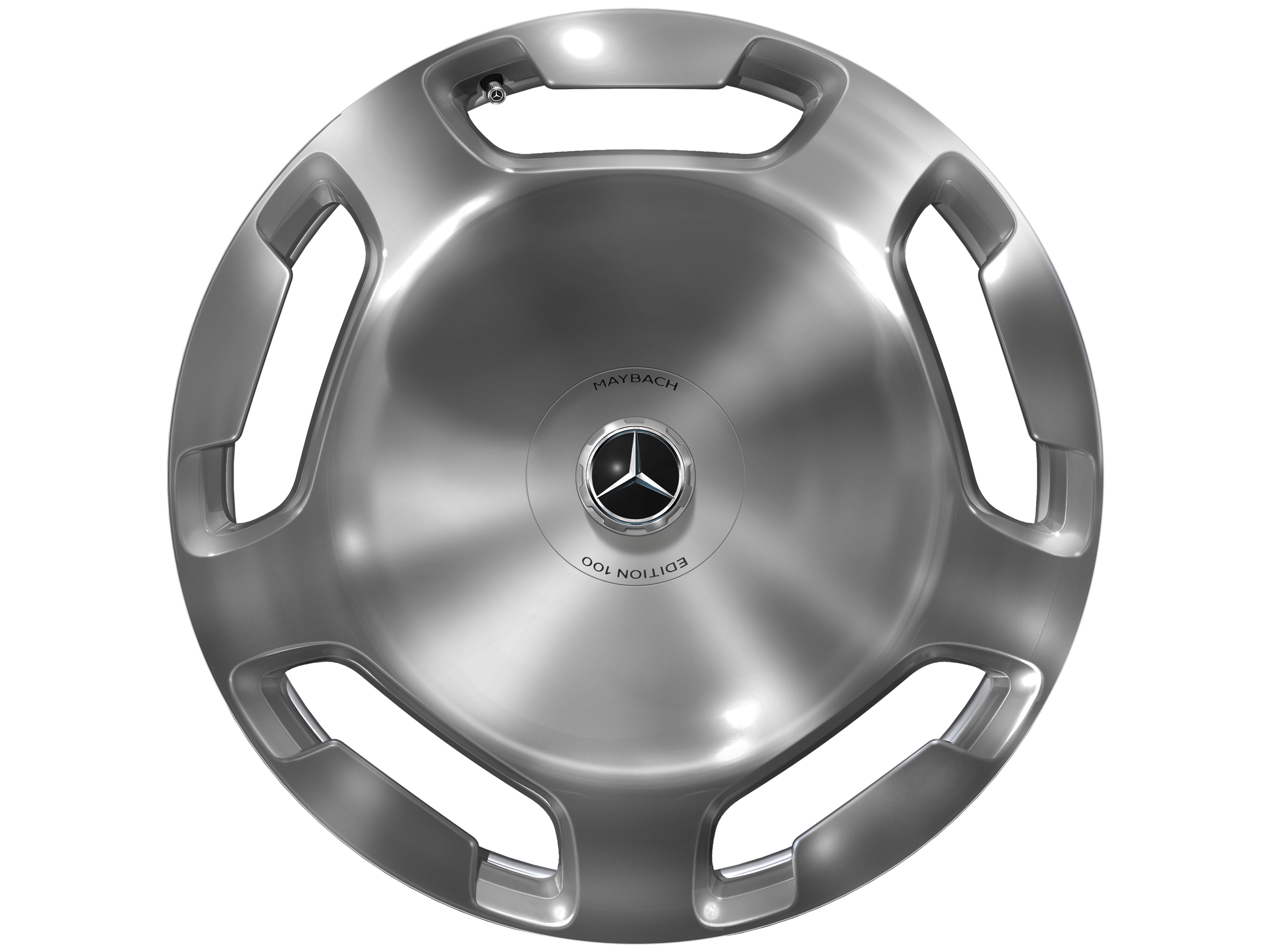 5-hole wheel, 58.4 cm (23-inch) - 11,5 J x 23 ET 47, dark platinum gloss, forged