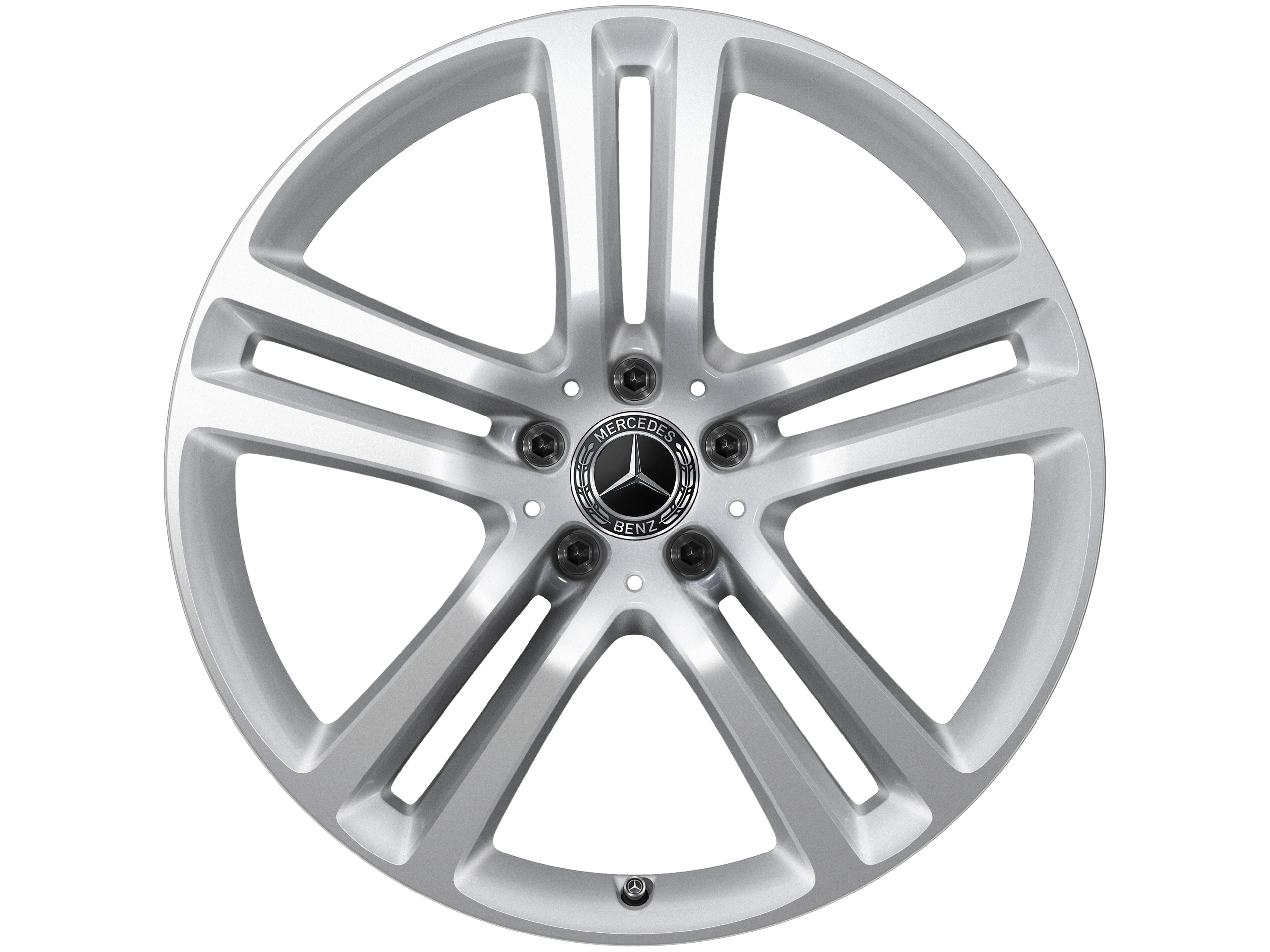 5-twin-spoke wheel, 50.8 cm (20-inch) - 8,5 J x 20 ET 42, vanadium silver, painted