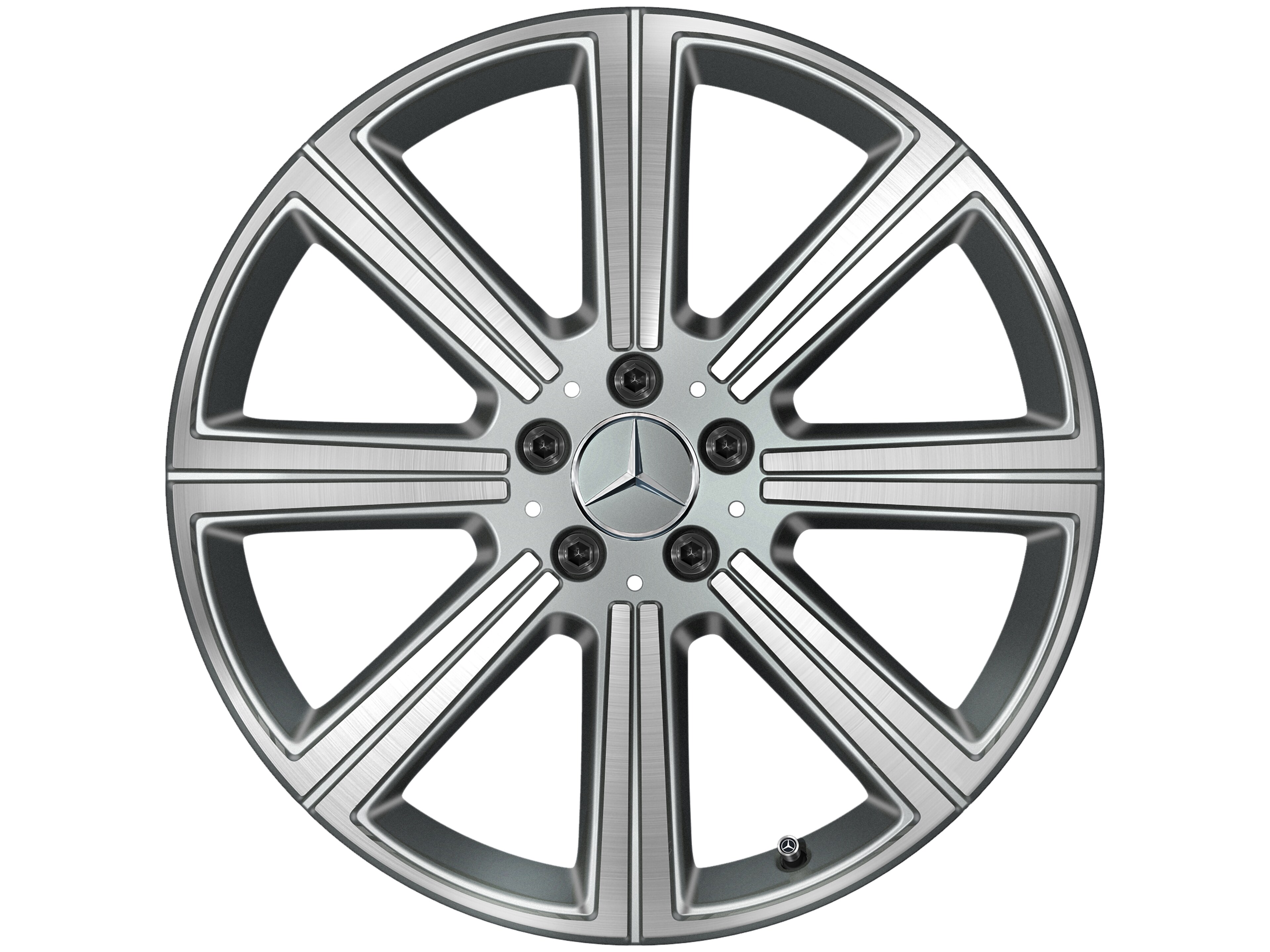8-spoke wheel, 50.8 cm (20-inch), High-sheen finish - 8,5 J x 20 ET 62,5, himalaya grey, high-sheen