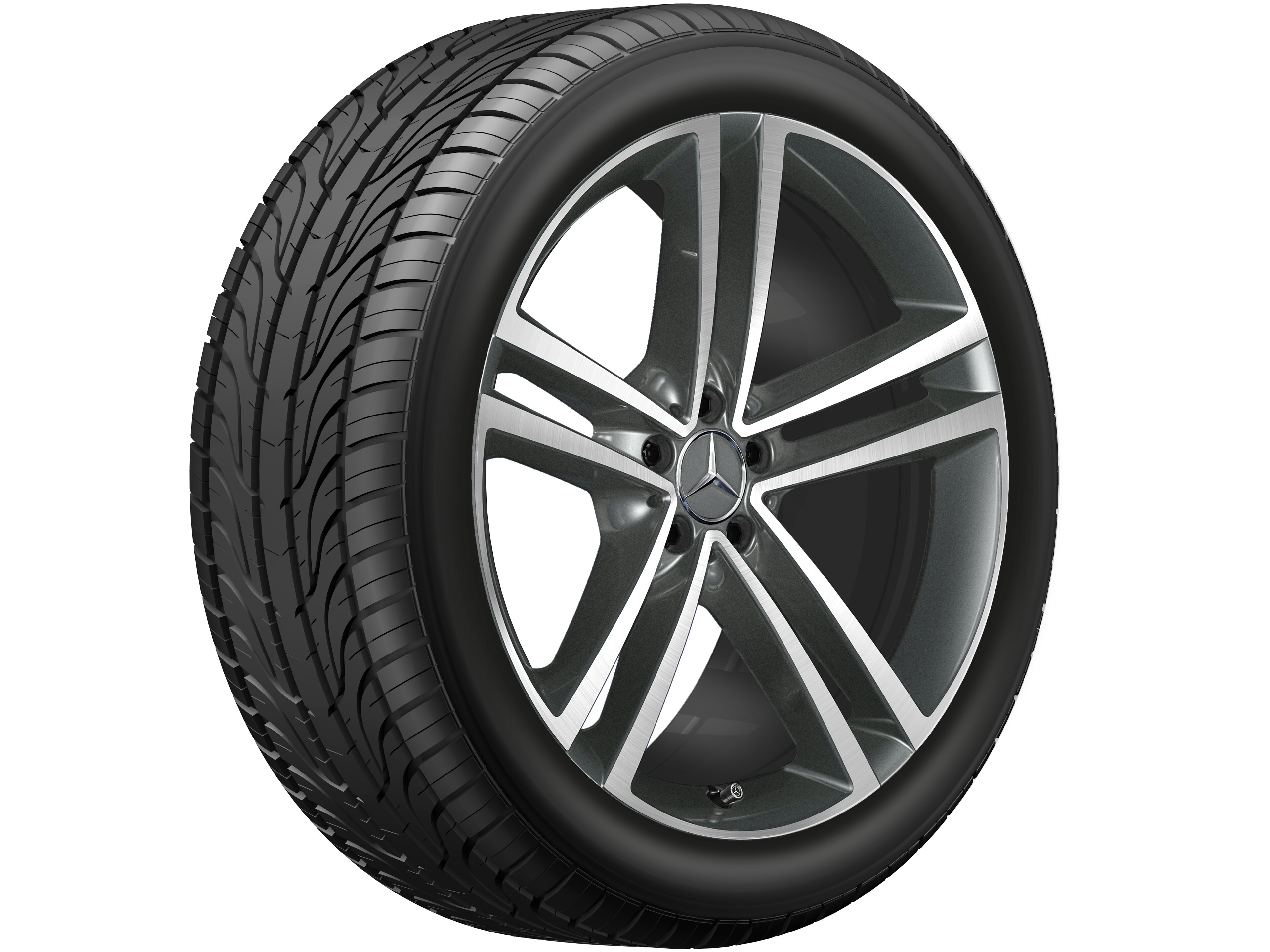 MB 5-twin-spoke wheel, 53.3 cm (21-inch)