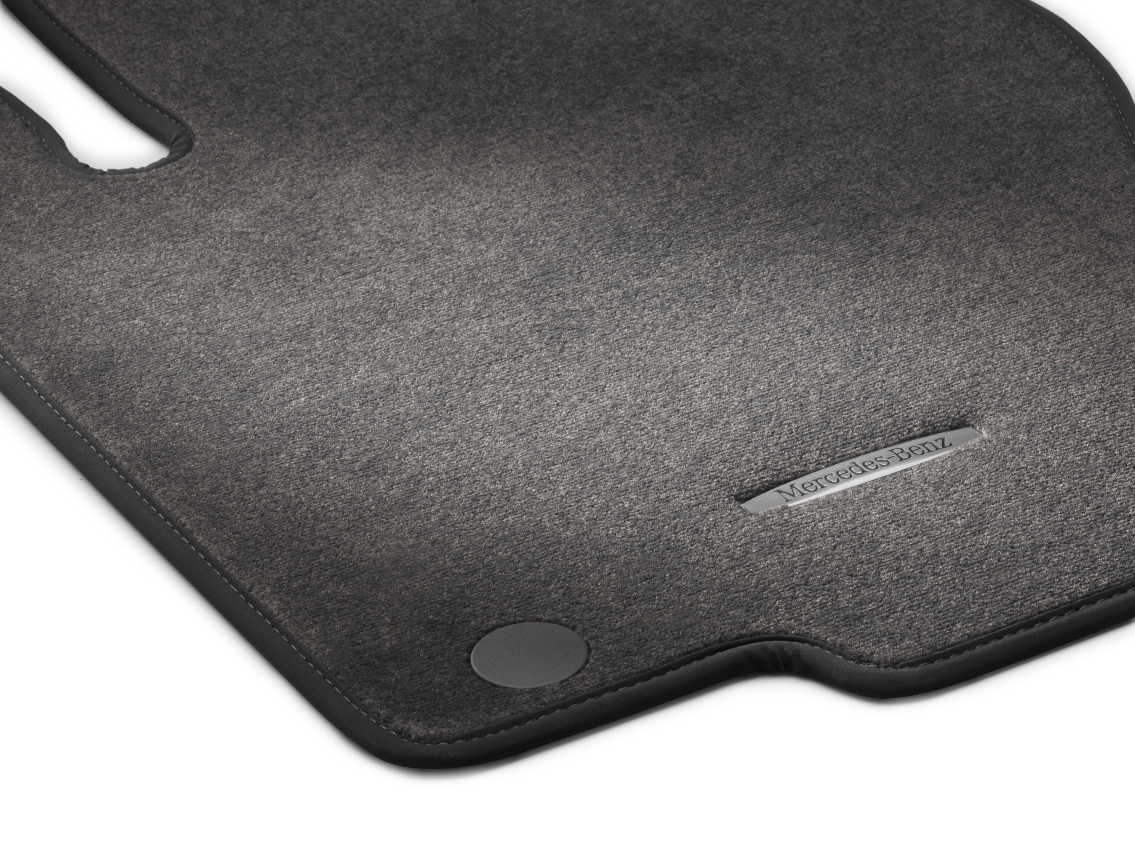 Velour floor mats CLASSIC, Set, Set of 4 - LHD, basalt grey