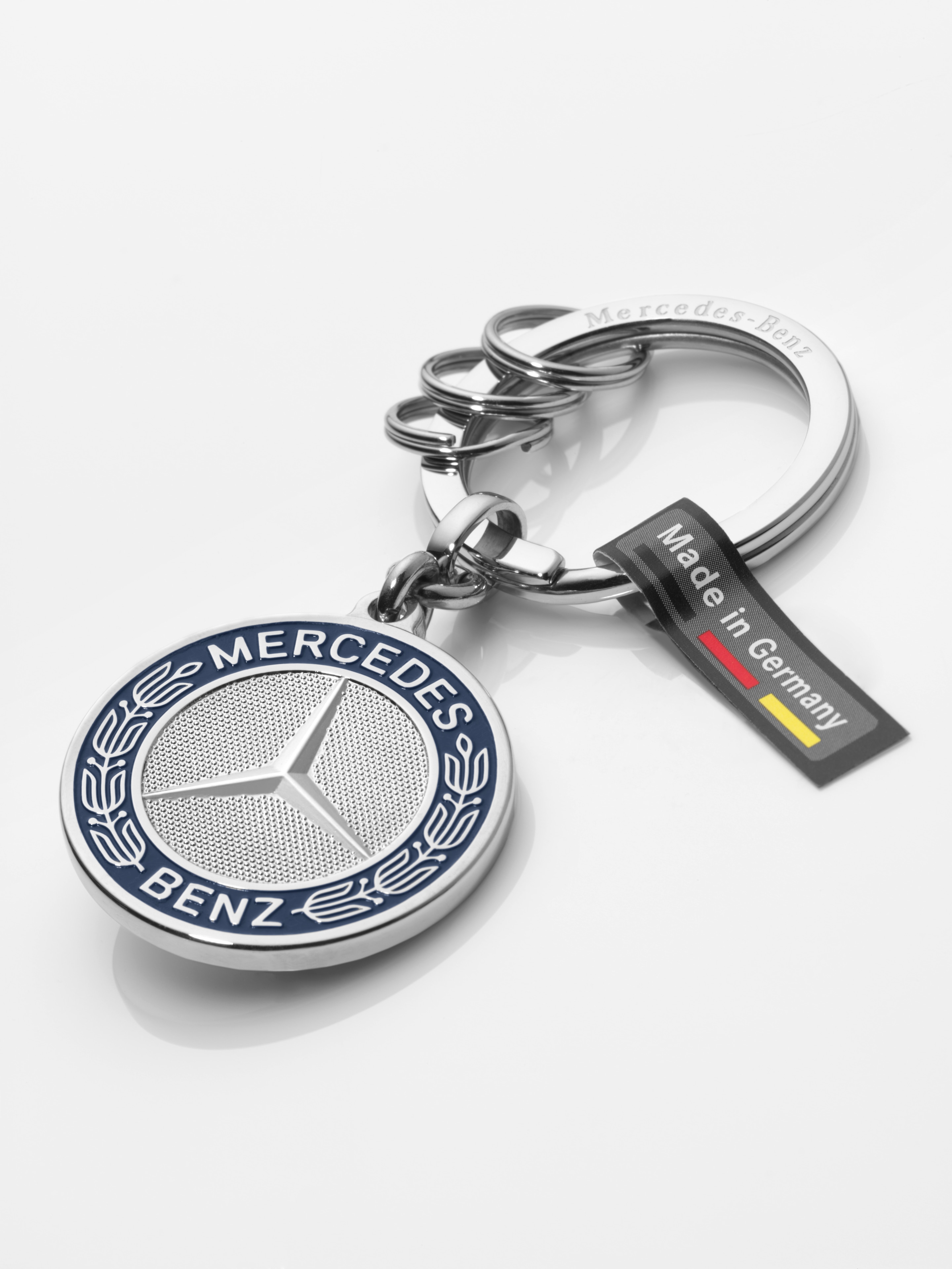 Schlüsselanhänger, Stuttgart - silberfarben, Edelstahl