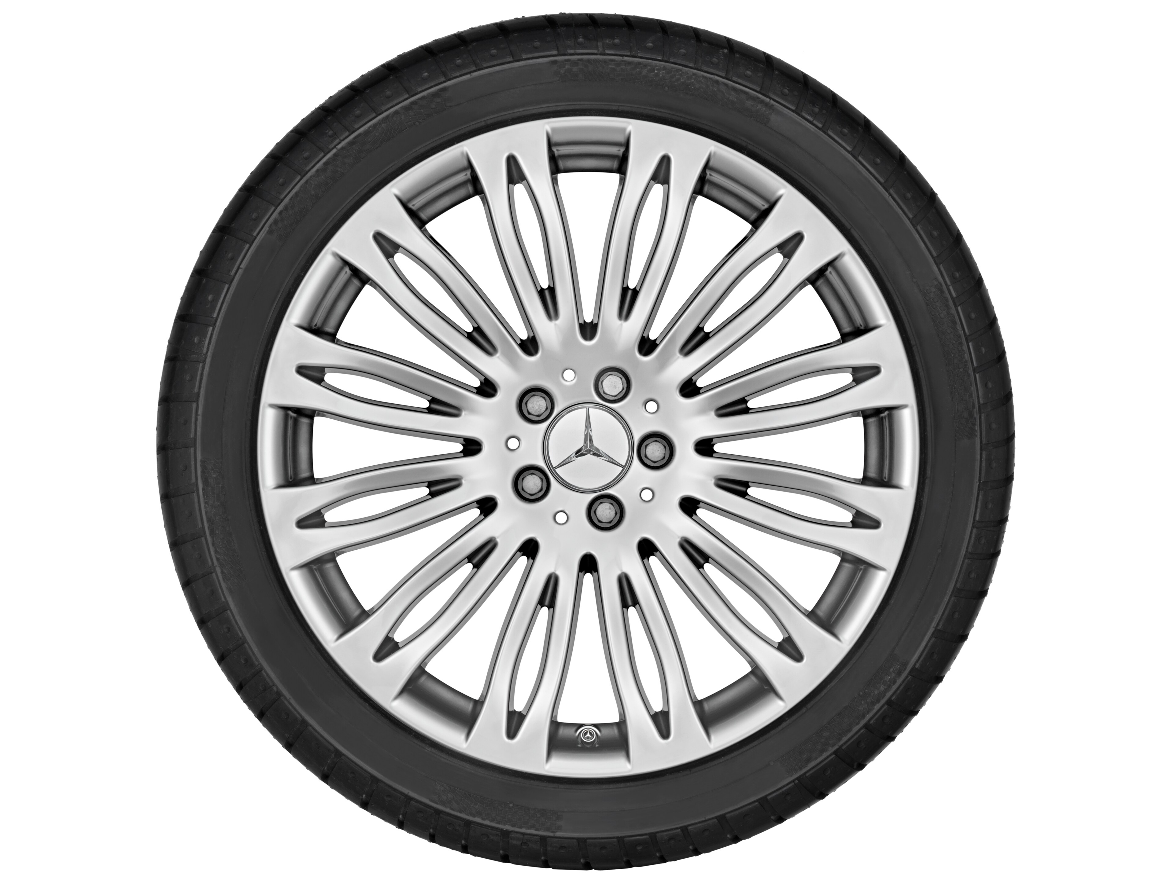 Multi-spoke wheel, 50.8 cm (20-inch) - 8,5 J x 20 ET 36, thulium silver