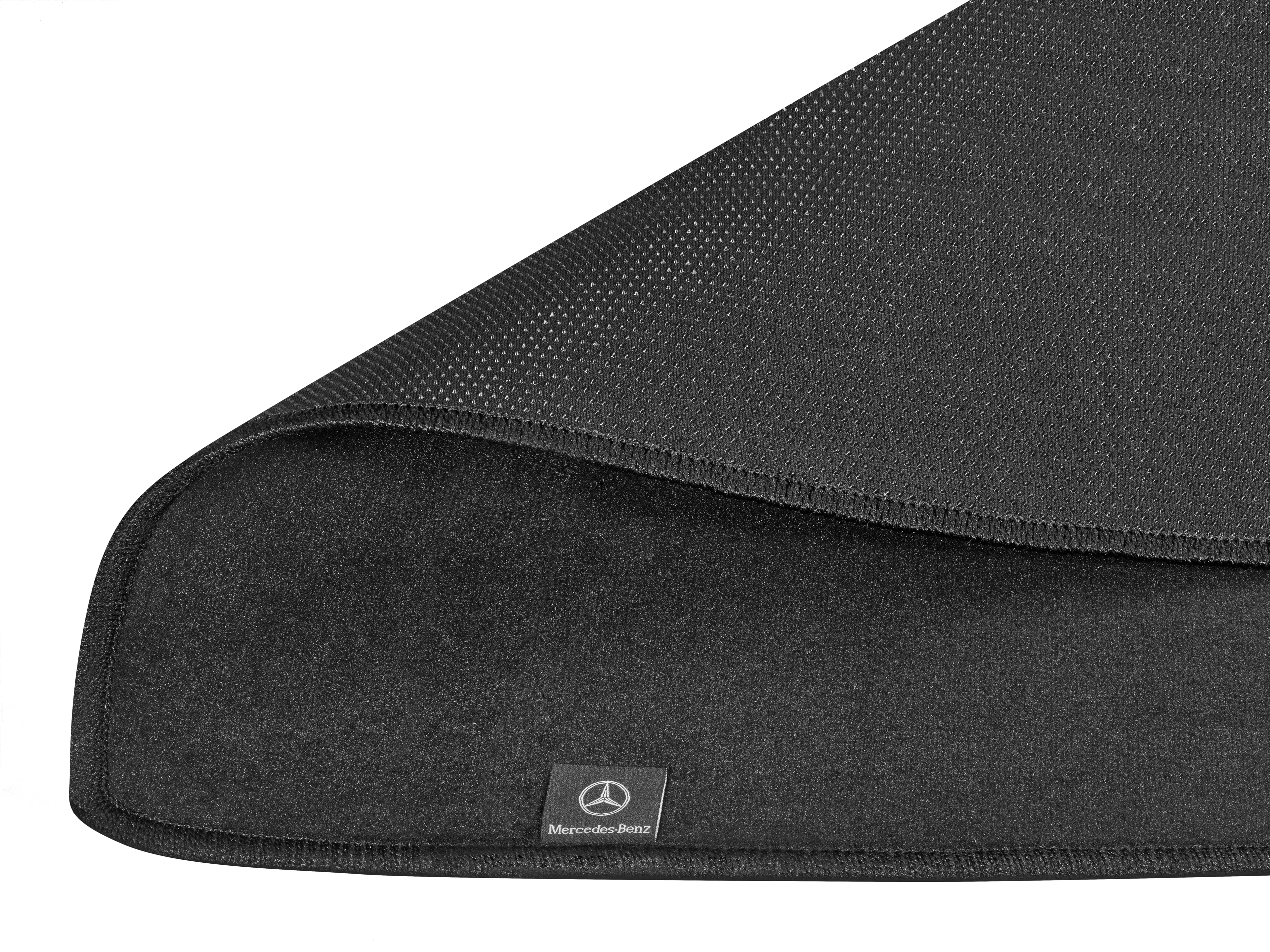 Reversible mat, accurate fit - black, Polyamide / TPE