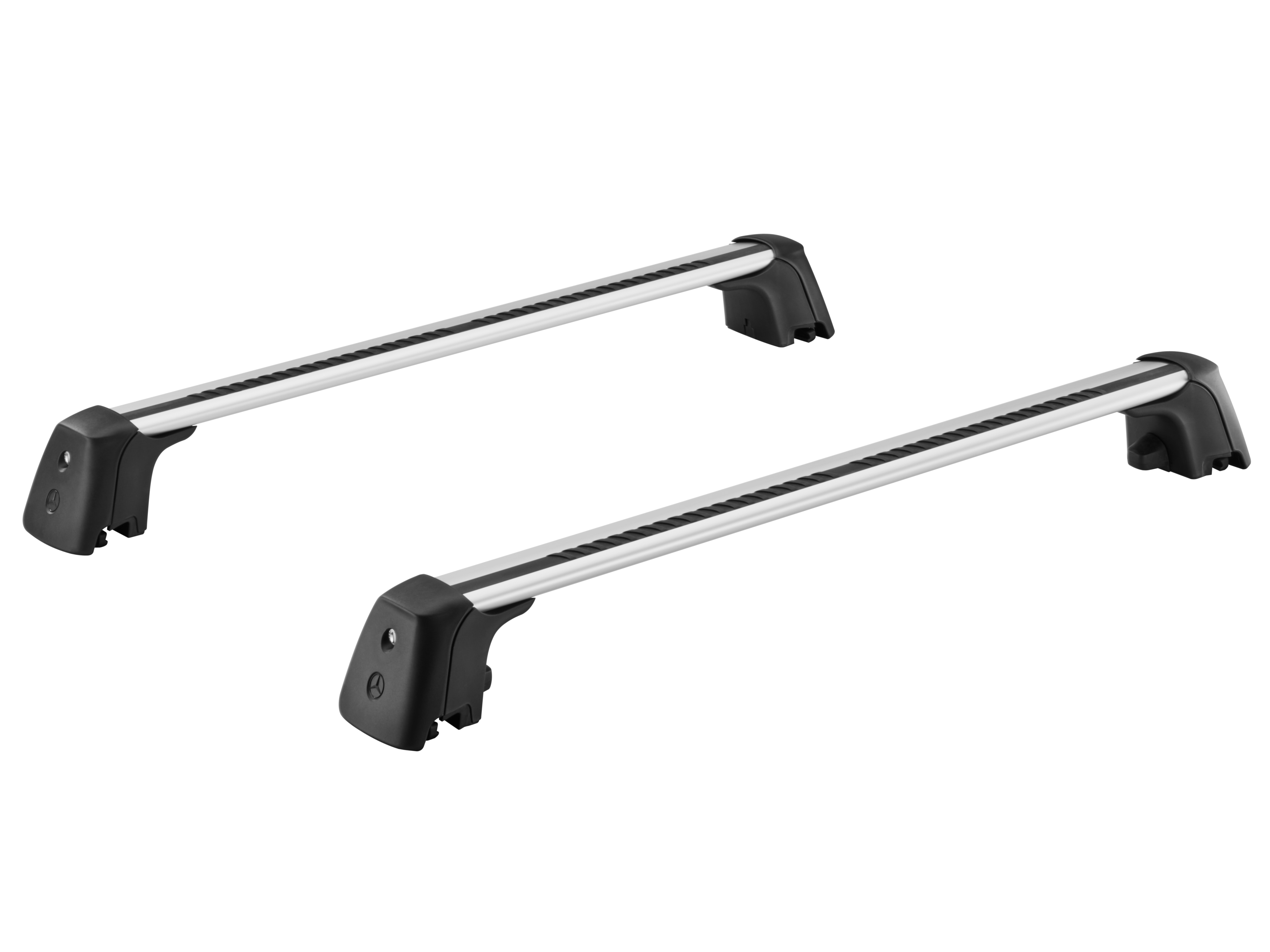 Relingträger - Aluminium, silberfarben / schwarz