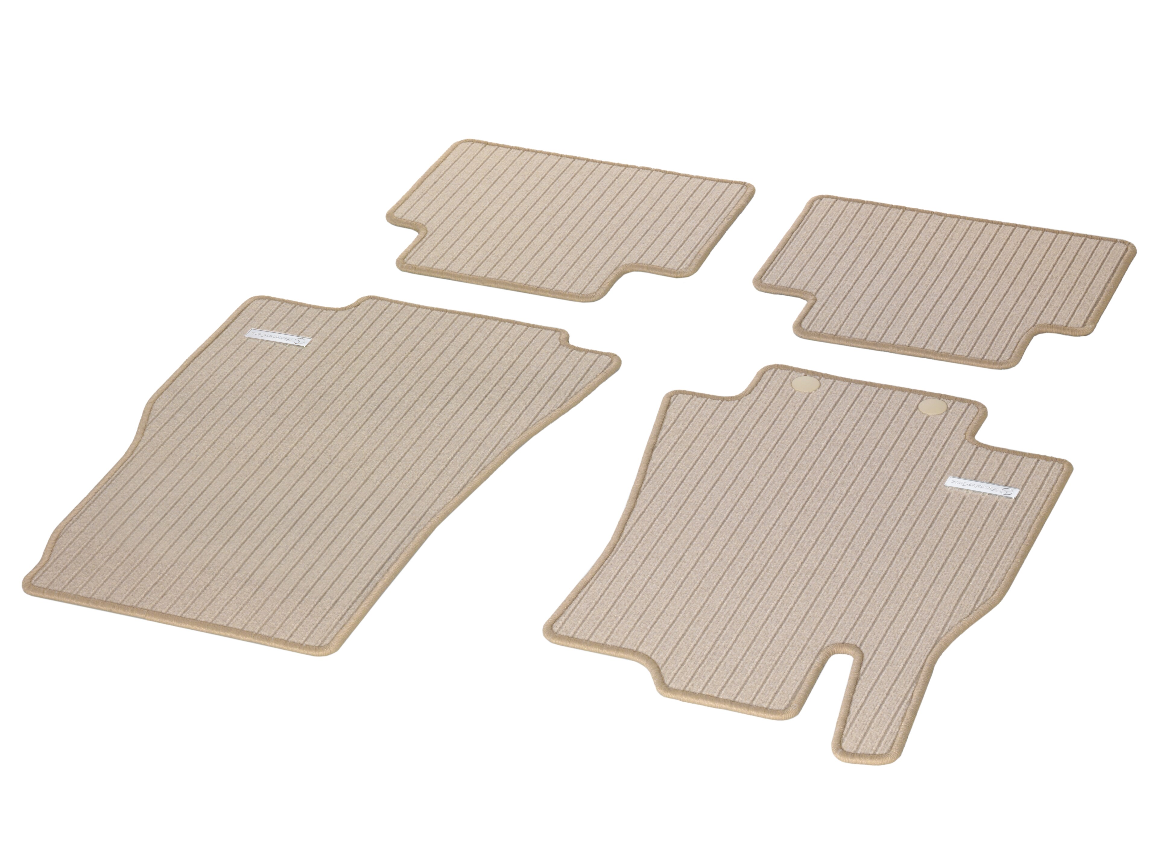 Ribbed mats, CLASSIC, Set, Set of 4
