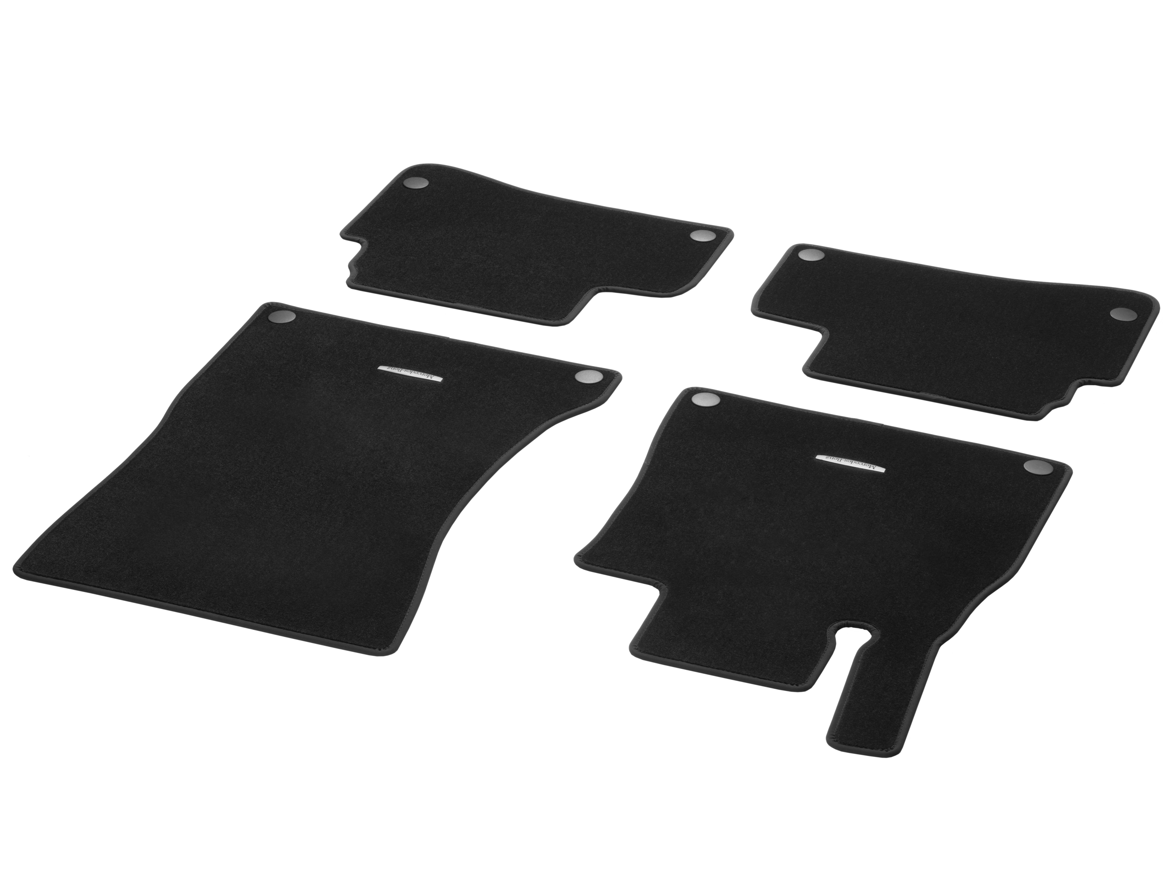 Velour floor mats CLASSIC, Set, Set of 4