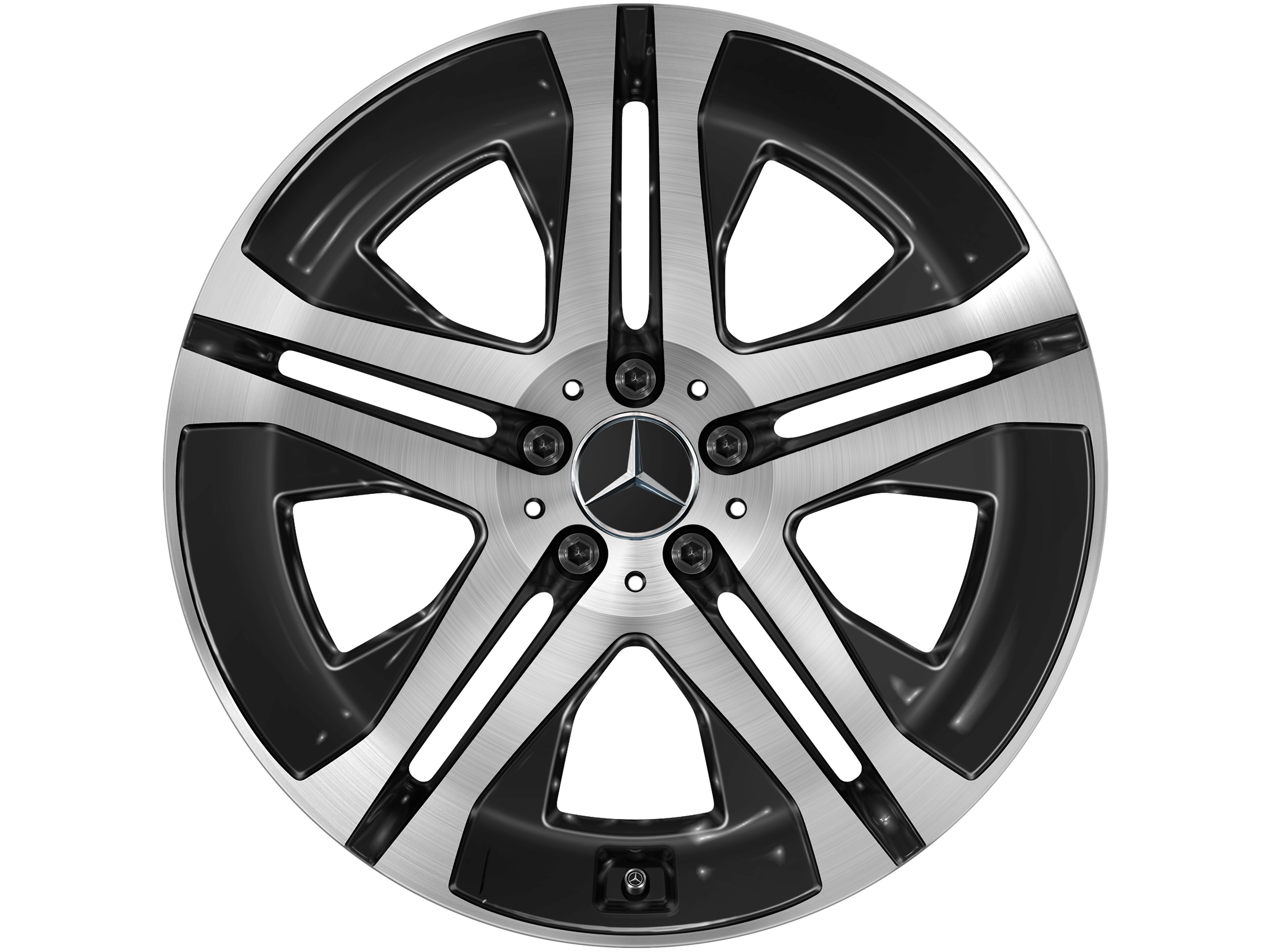 5-twin-spoke wheel, 50.8 cm (20-inch), High-sheen finish - 8,5 J x 20 ET 62,5, black, high-sheen
