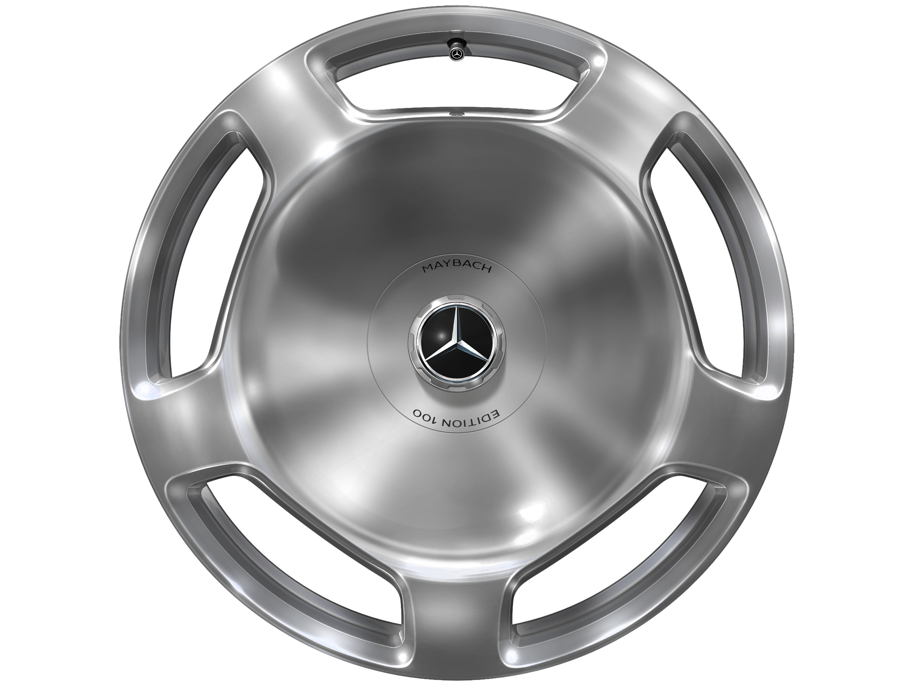 5-hole wheel, 50.8 cm (20-inch) - 10 J x 20 ET 48,1, dark platinum gloss, forged