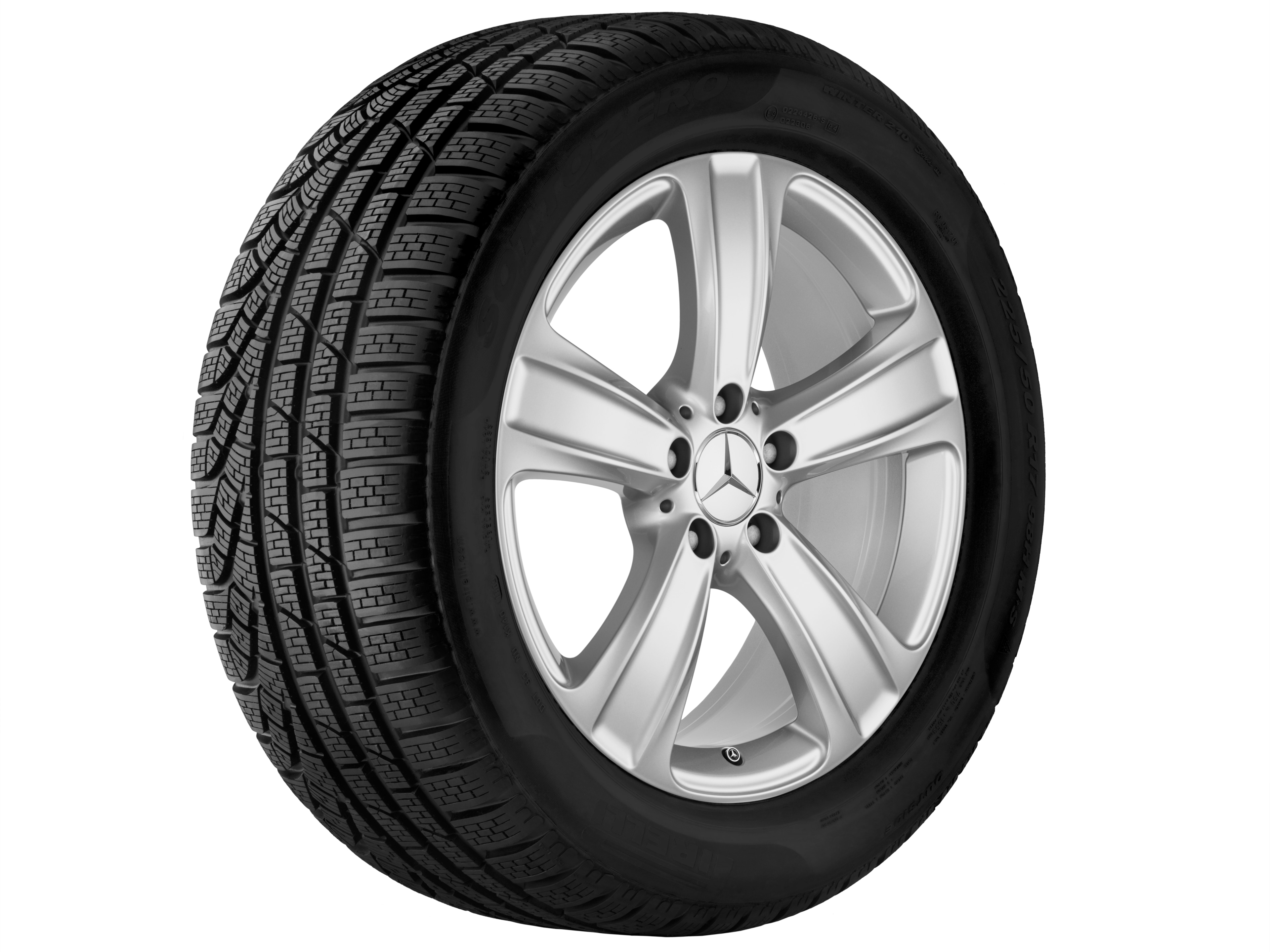 5-spoke wheel - 235/60 R18 XL 107T, 8 J x 18 ET 38
