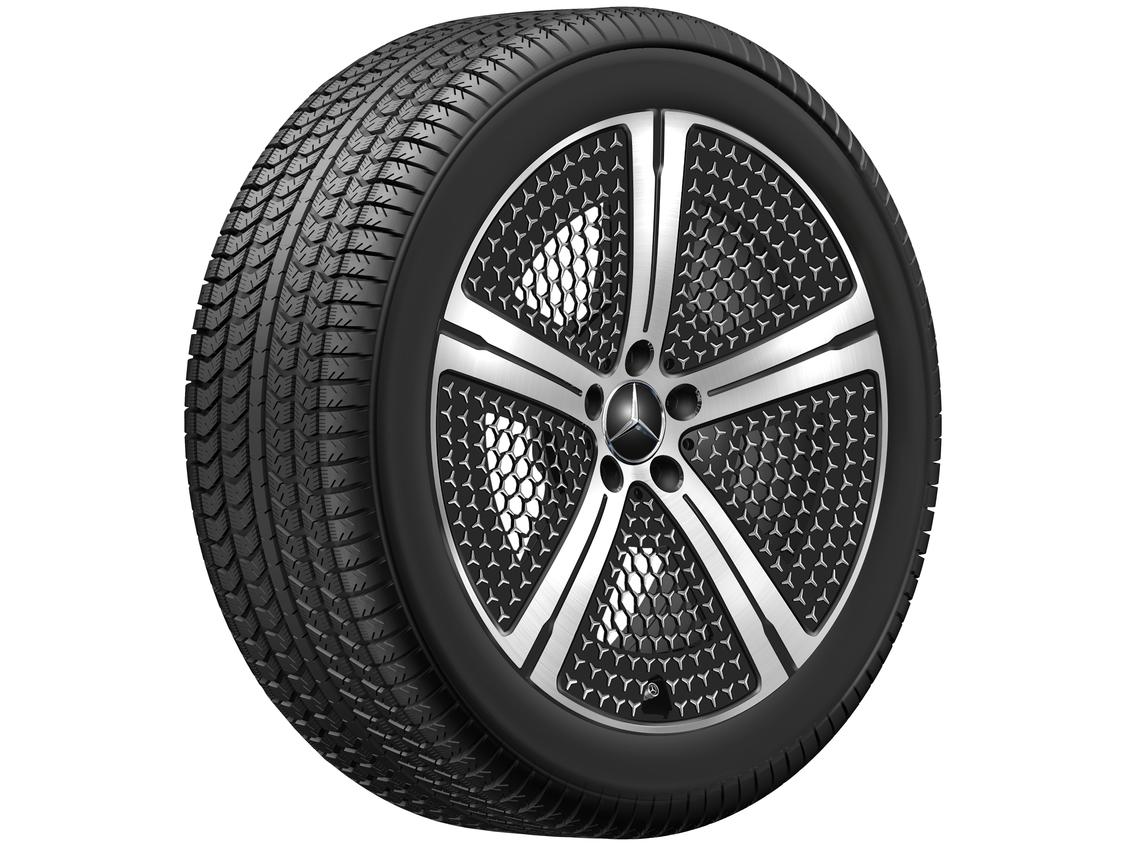 5-spoke wheel, Aero, 50.8 cm (20-inch), High-sheen finish - 8,5 J x 20 ET 33, black, high-sheen
