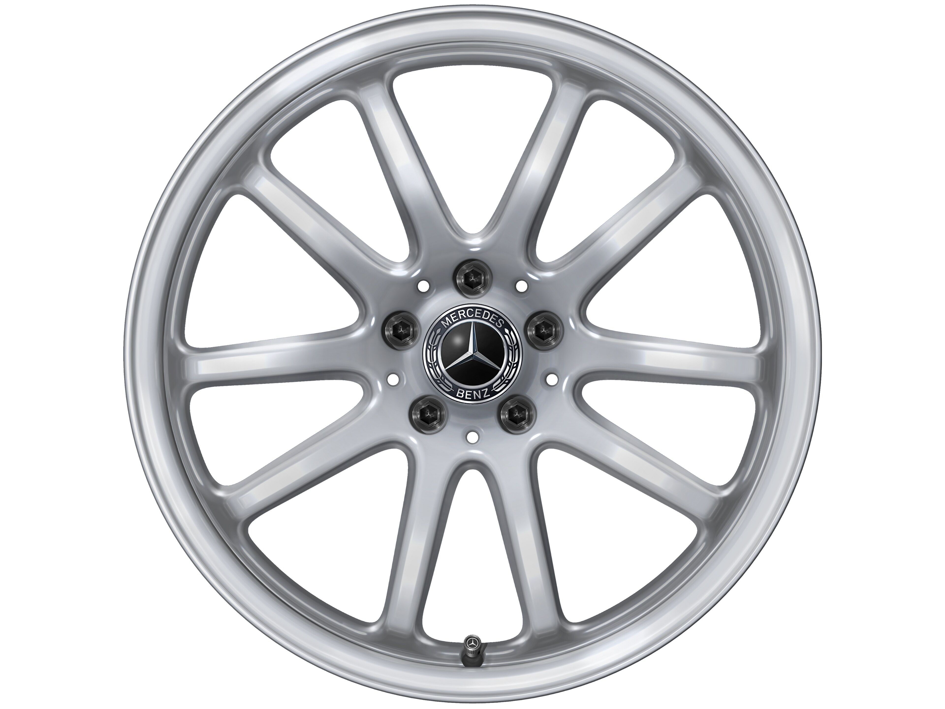 Multi-spoke wheel, 48.3 cm (19-inch) - 8 J x 19 ET 30,5, vanadium silver